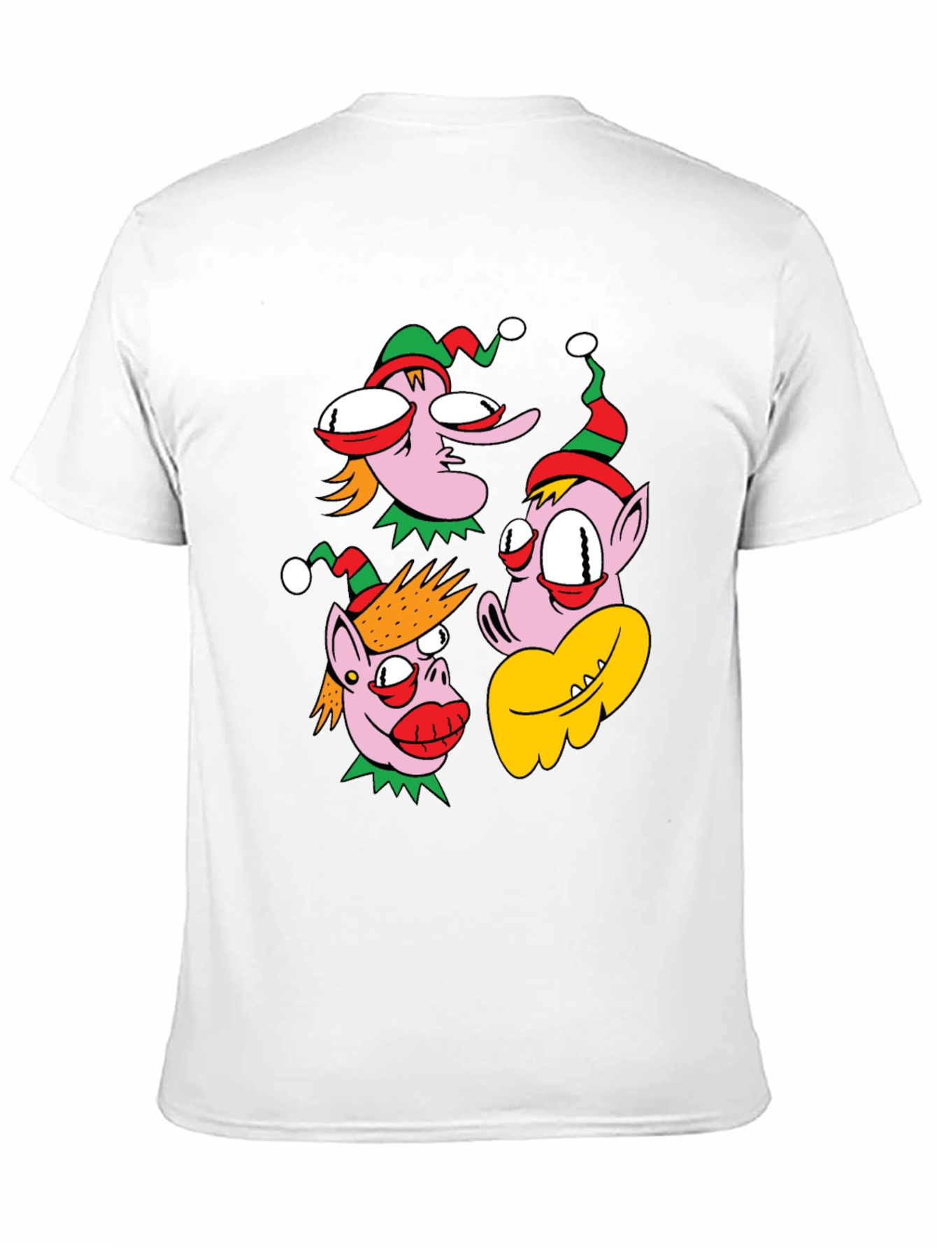 Holiday Cartoon Character Graphic T-Shirt