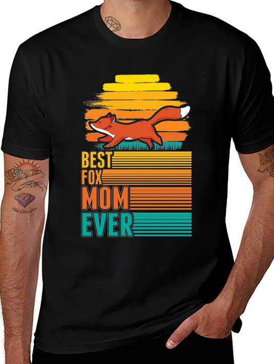 Best Fox Mom Ever T-Shirt - Cute Animal Lover Tee