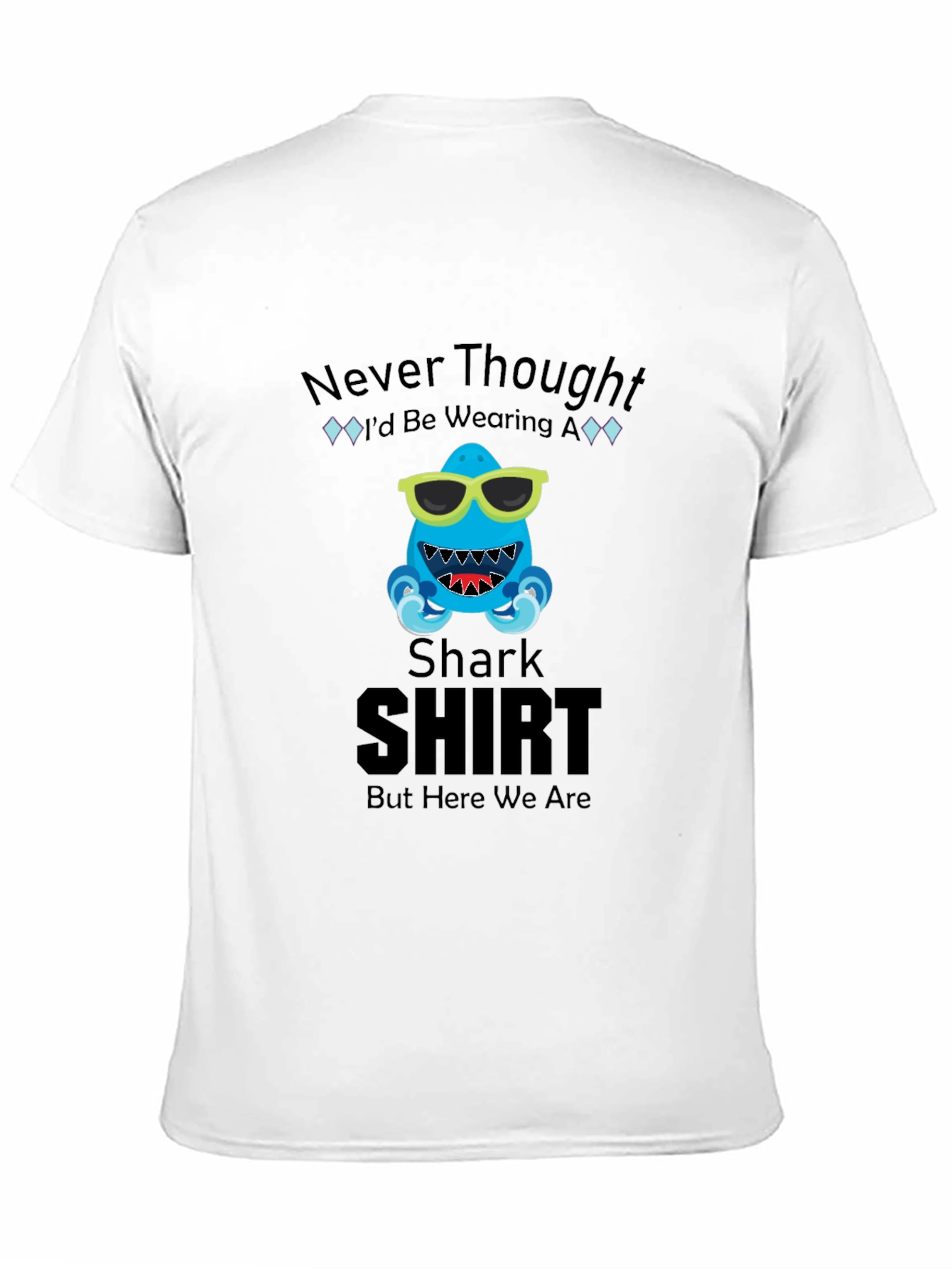 Novelty Shark Shirt - Funny Graphic Tee
