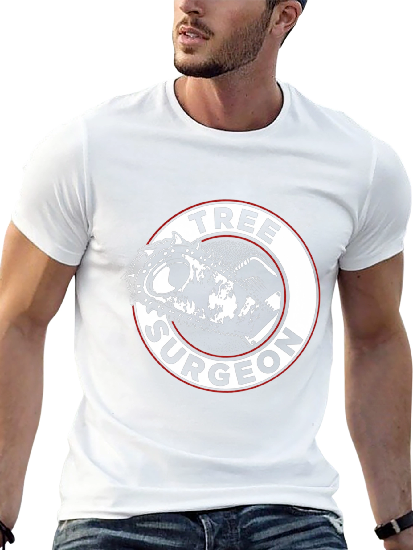 Tree Surgeon Chainsaw T-Shirt - Arborist Gift