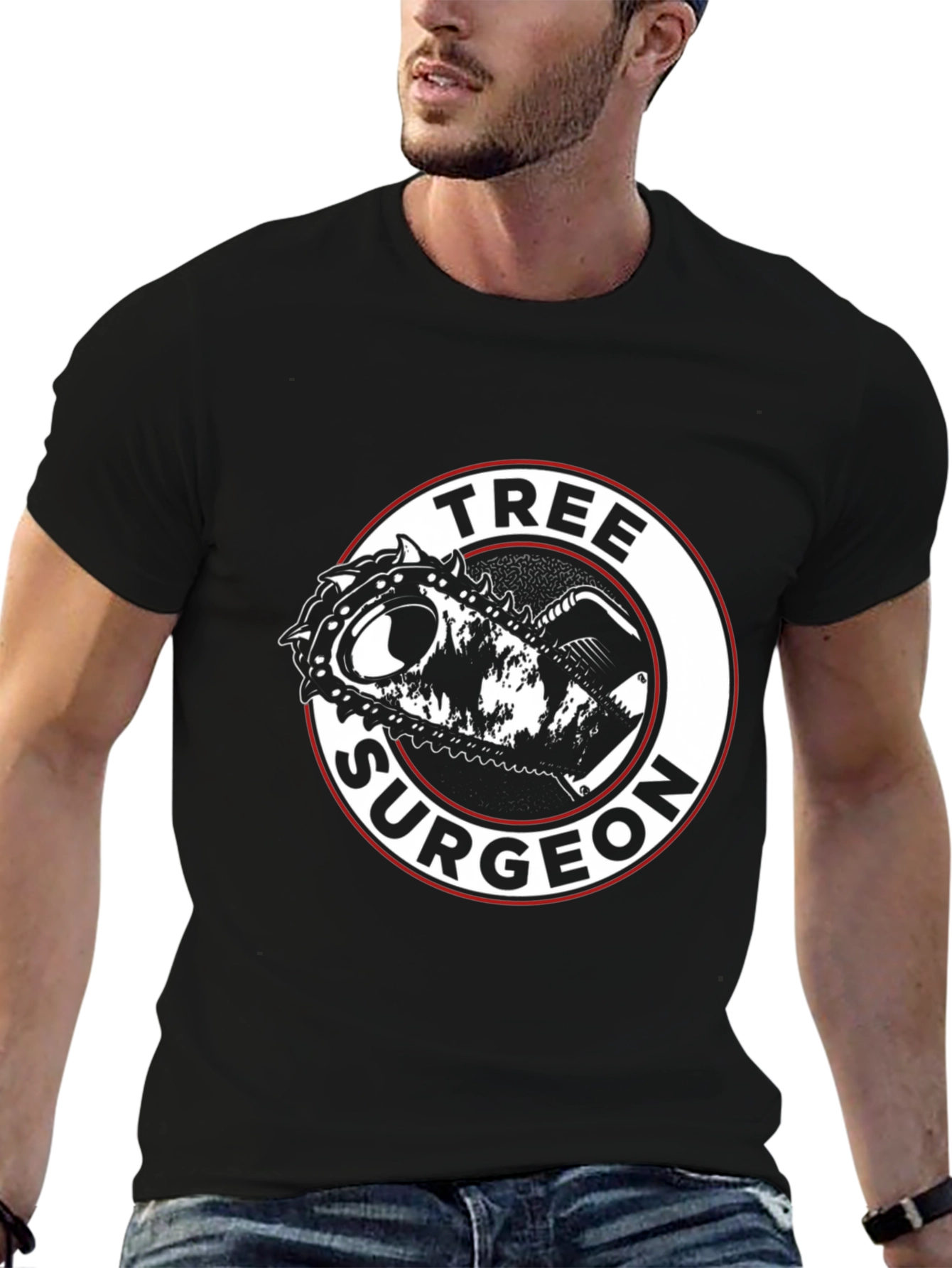 Tree Surgeon Chainsaw T-Shirt - Arborist Gift