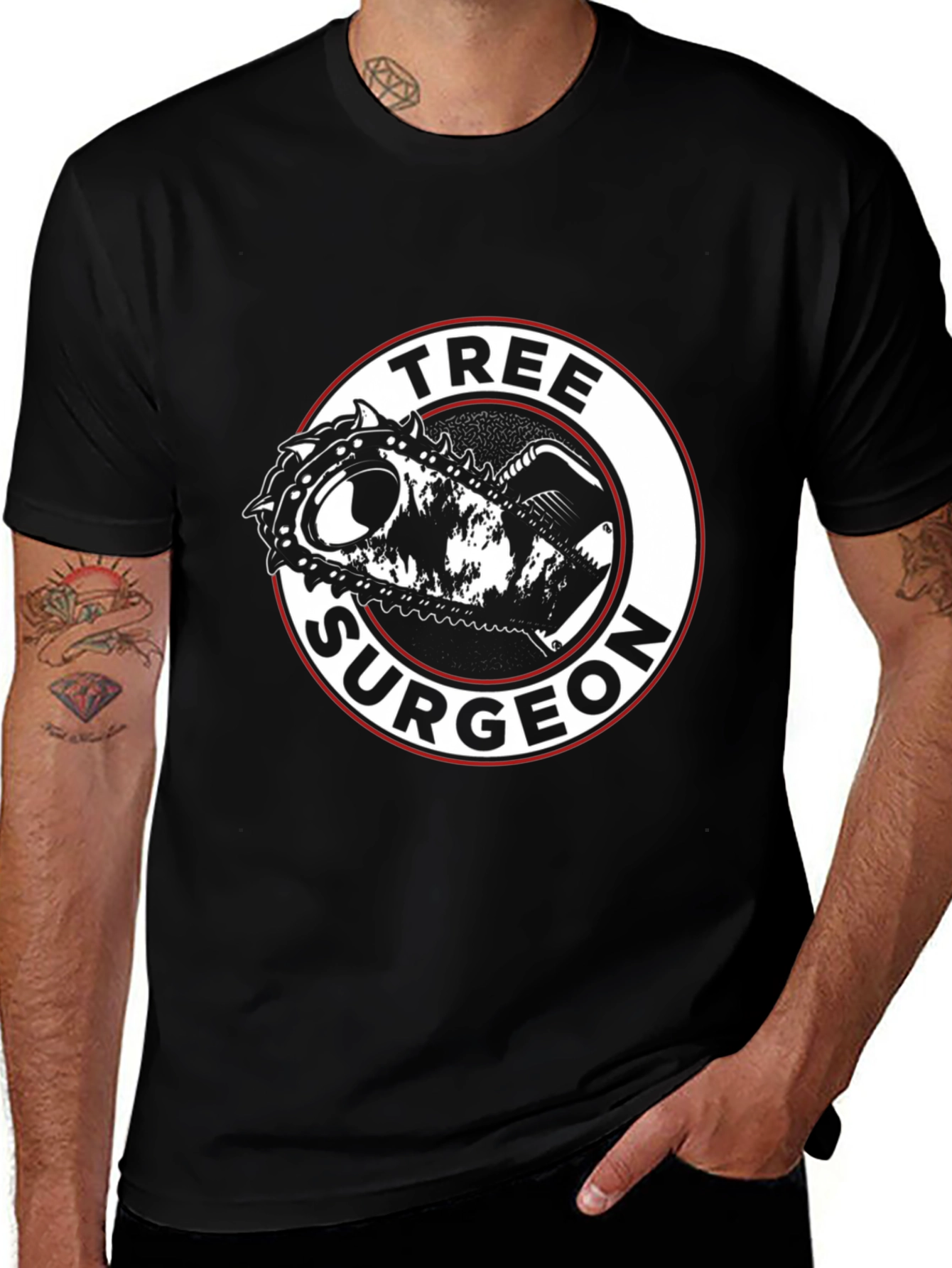 Tree Surgeon Chainsaw T-Shirt - Arborist Gift