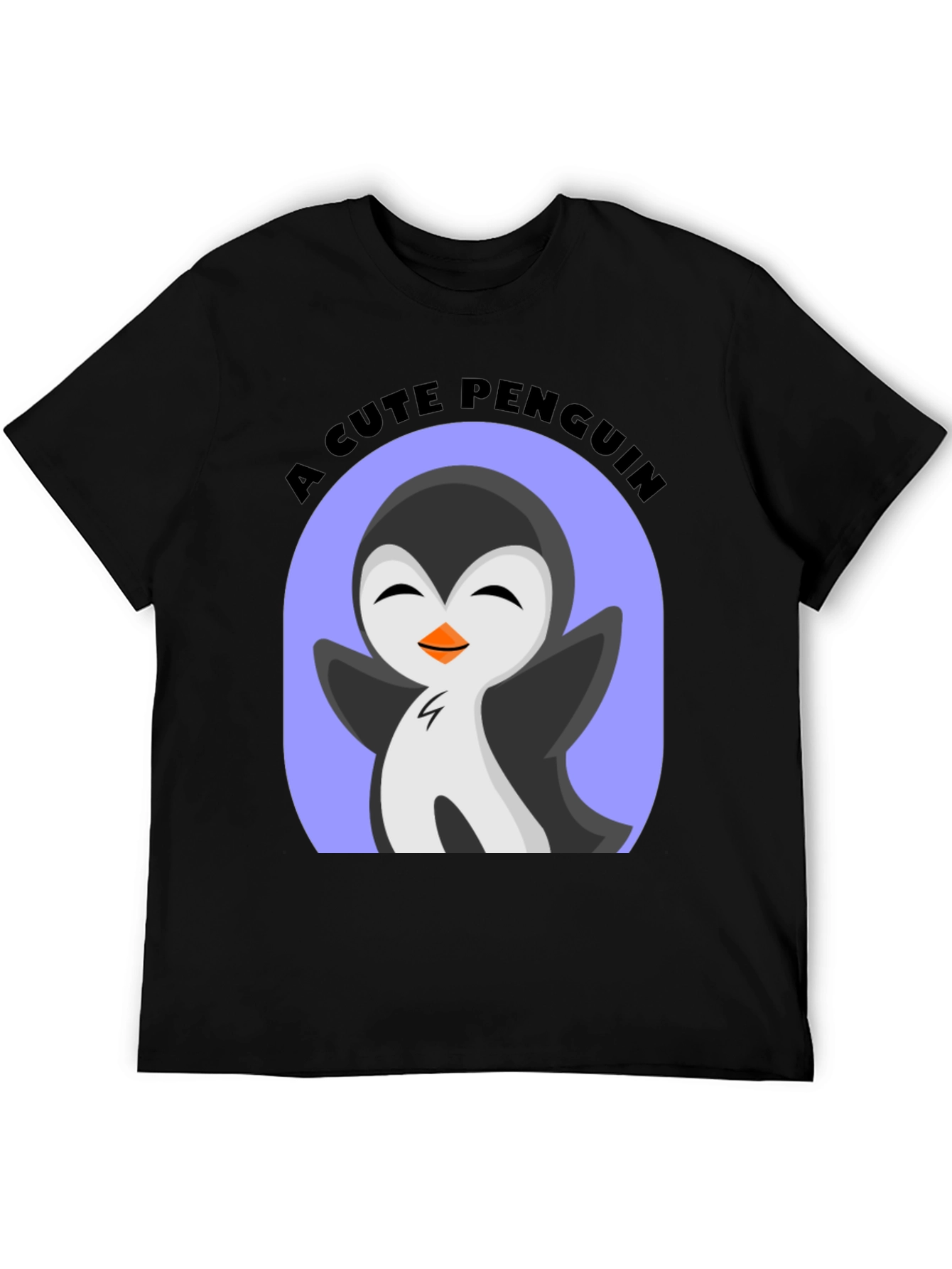 Cute Penguin Graphic T-Shirt