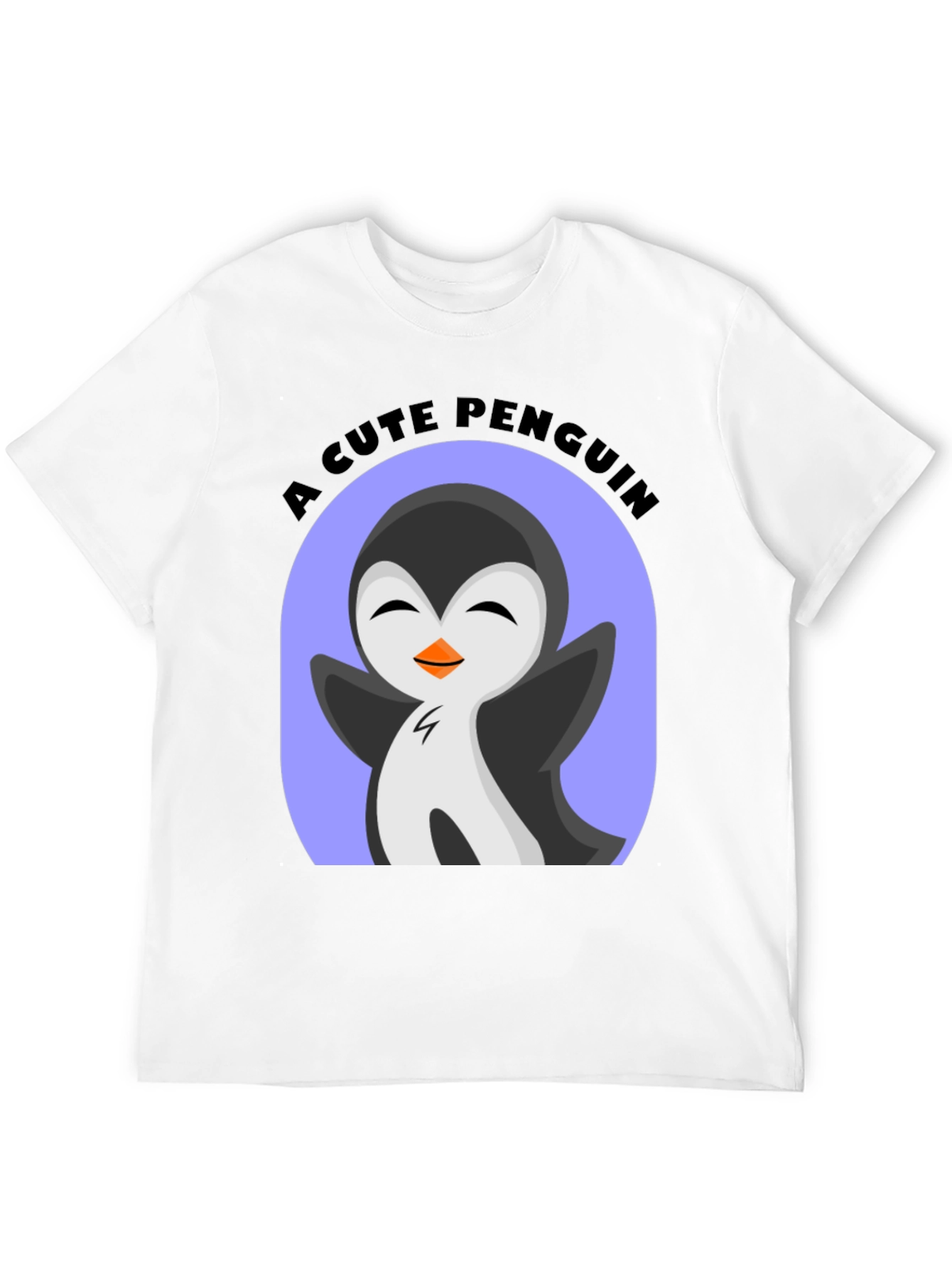 Cute Penguin Graphic T-Shirt