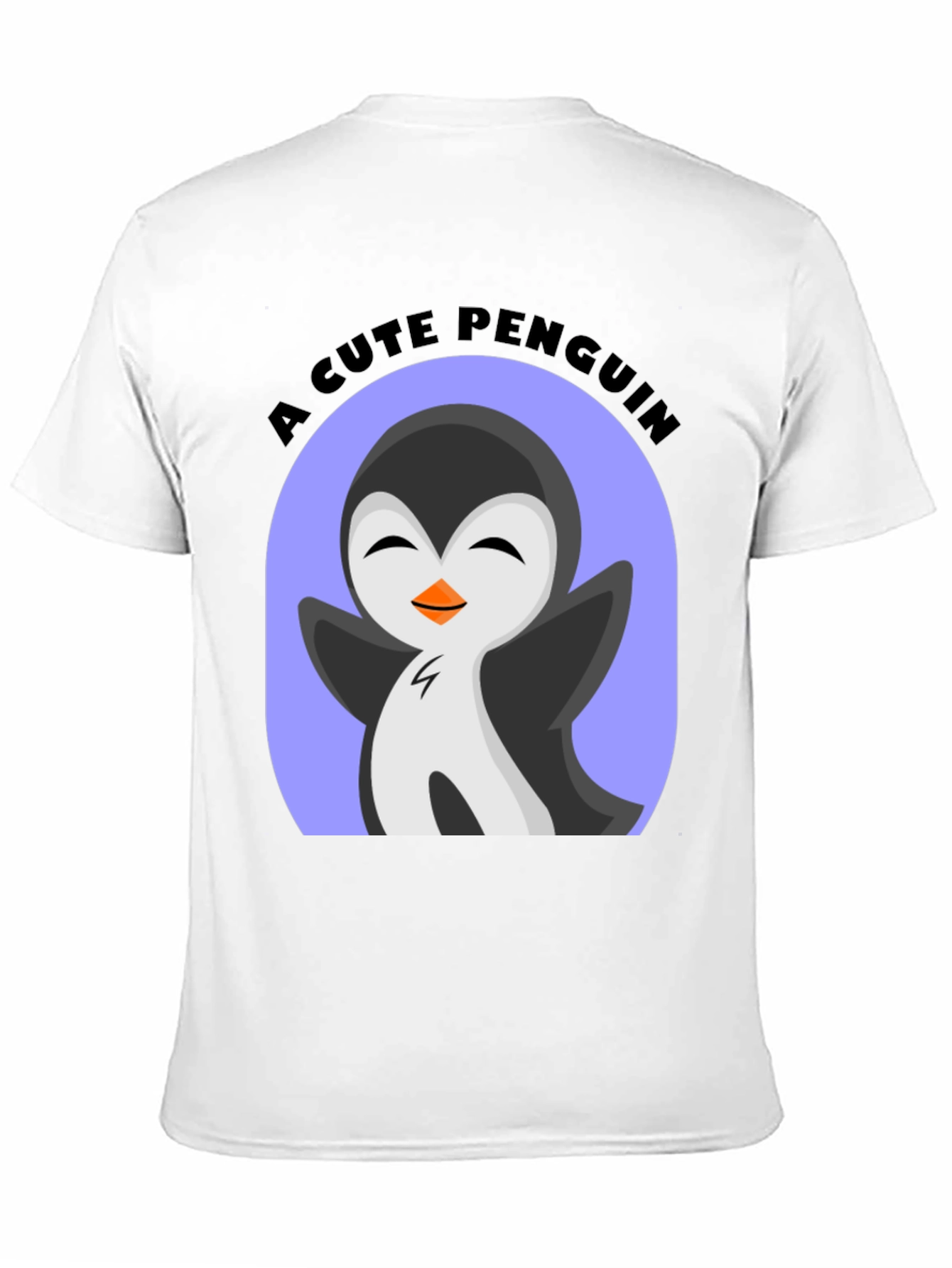Cute Penguin Graphic T-Shirt