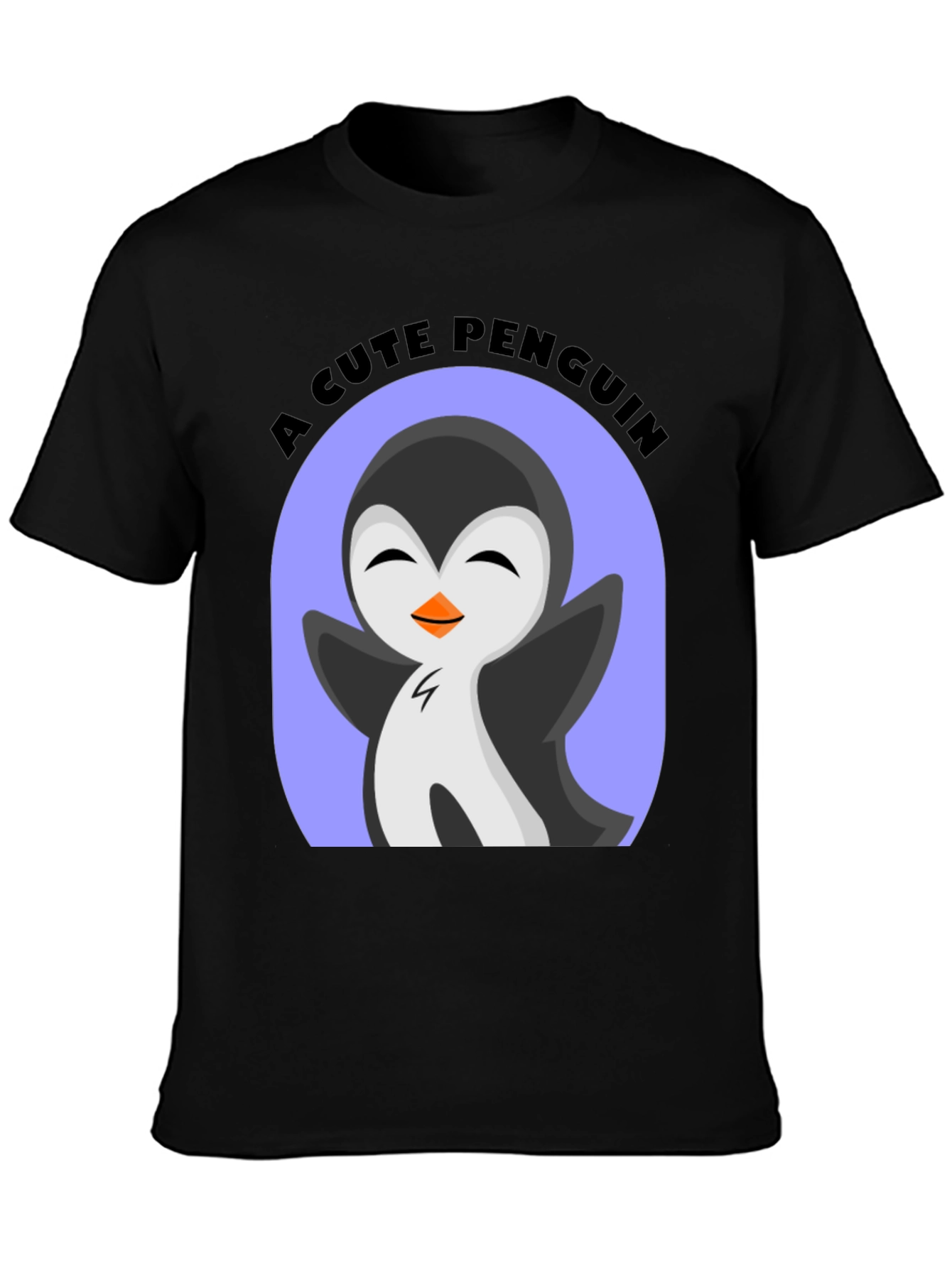 Cute Penguin Graphic T-Shirt