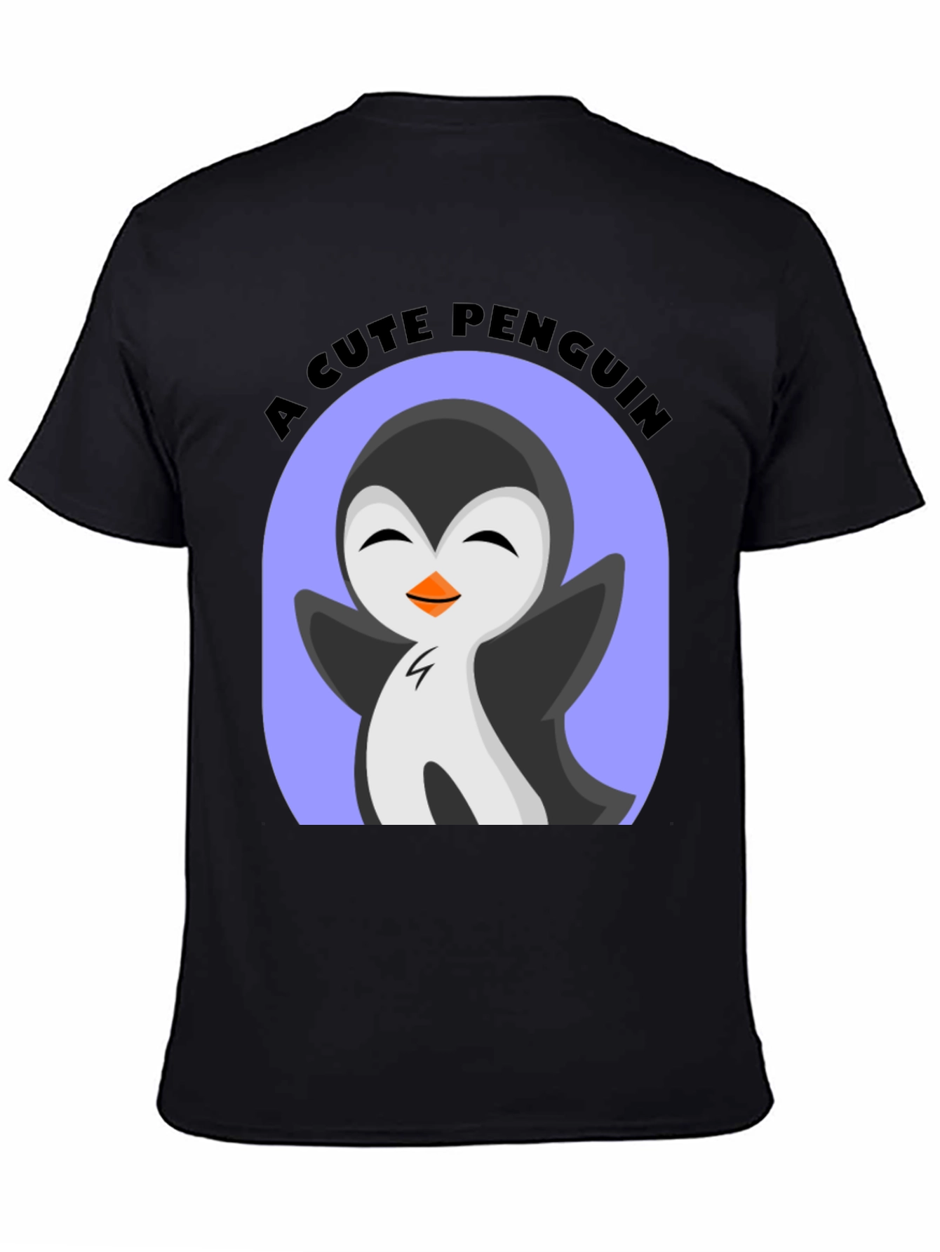 Cute Penguin Graphic T-Shirt