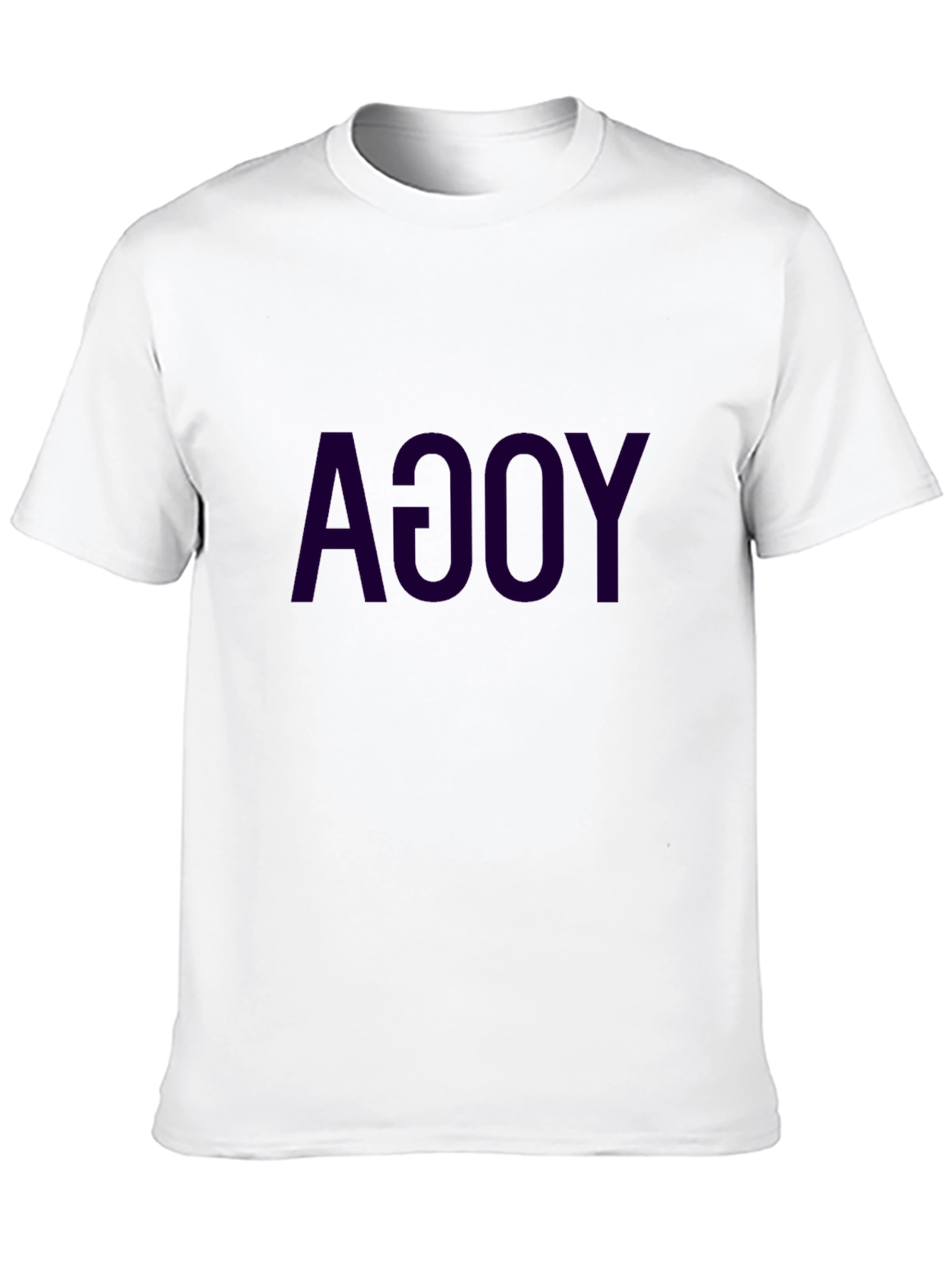 Yoga T-Shirt: Mens Black Graphic Tee