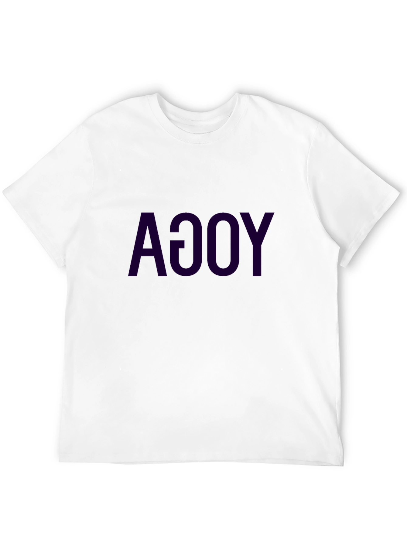 Yoga T-Shirt: Mens Black Graphic Tee