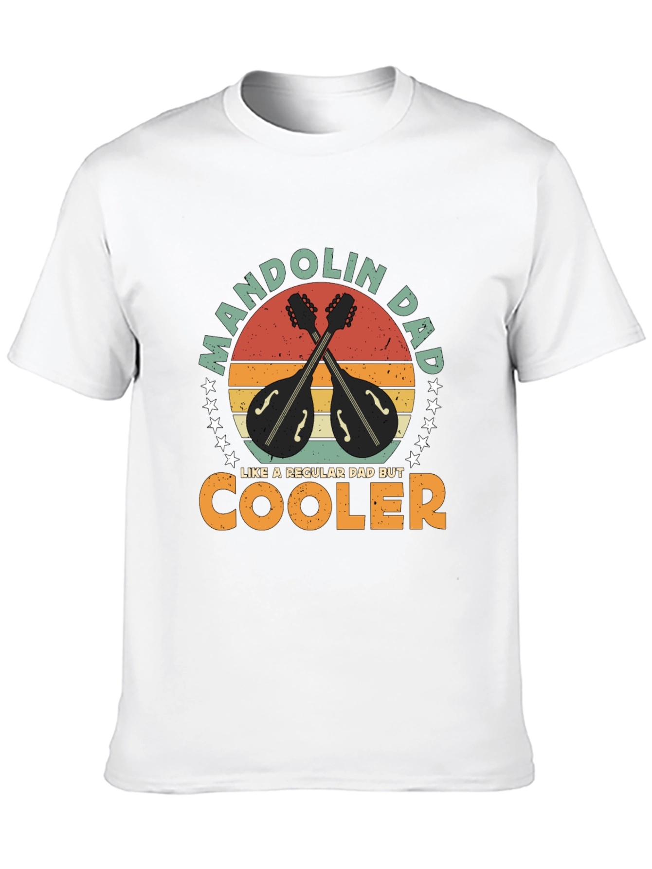Mandolin Dad T-Shirt - Cool Dad Gift