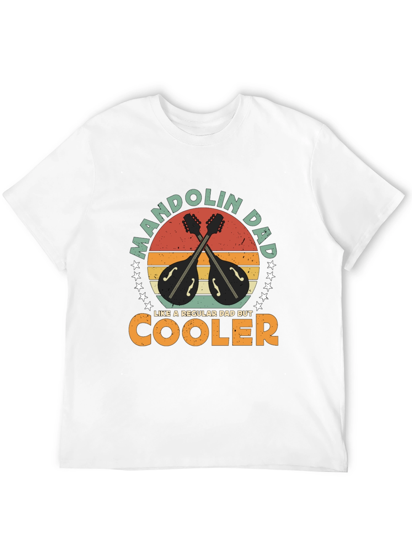 Mandolin Dad T-Shirt - Cool Dad Gift