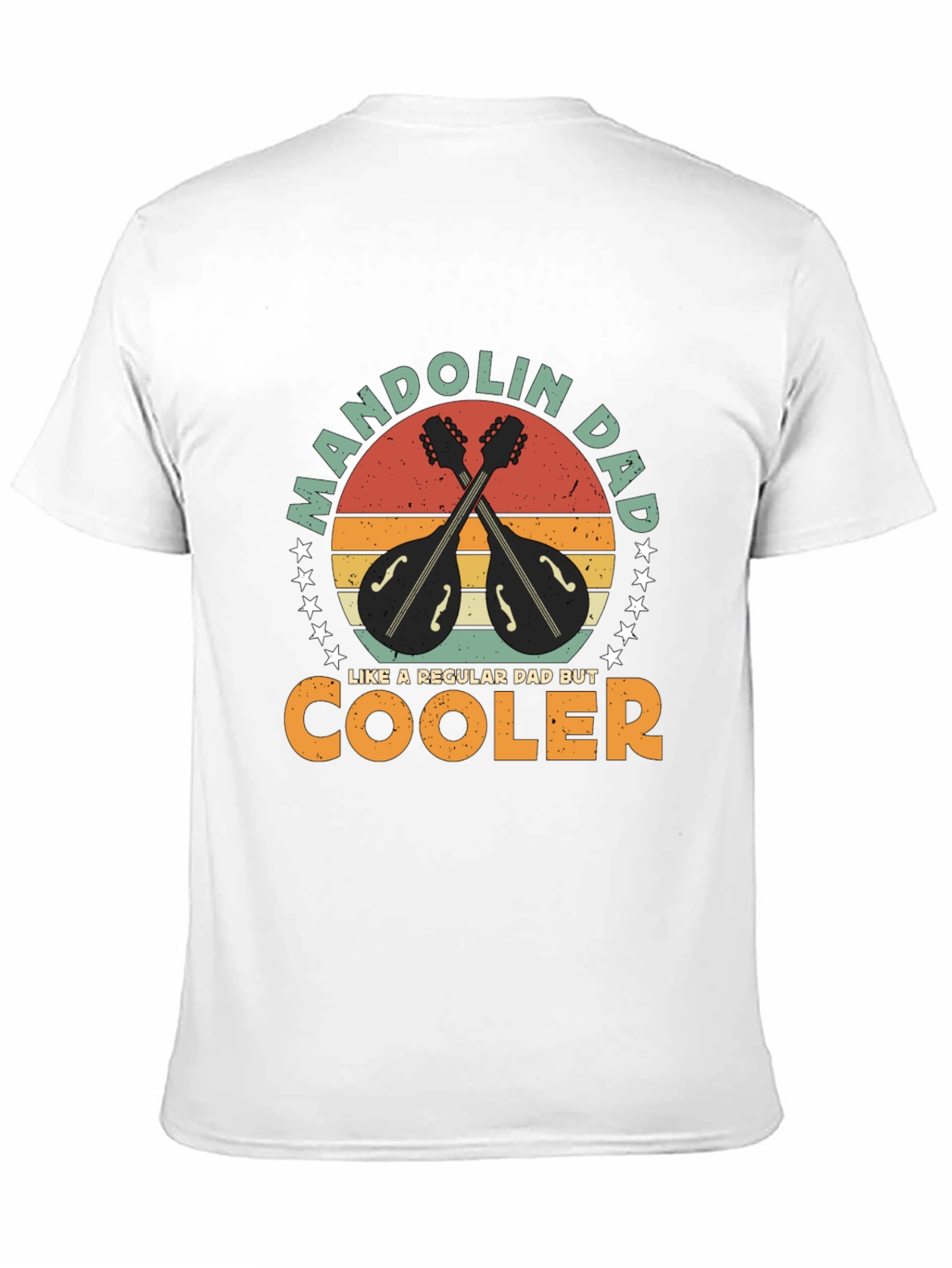 Mandolin Dad T-Shirt - Cool Dad Gift