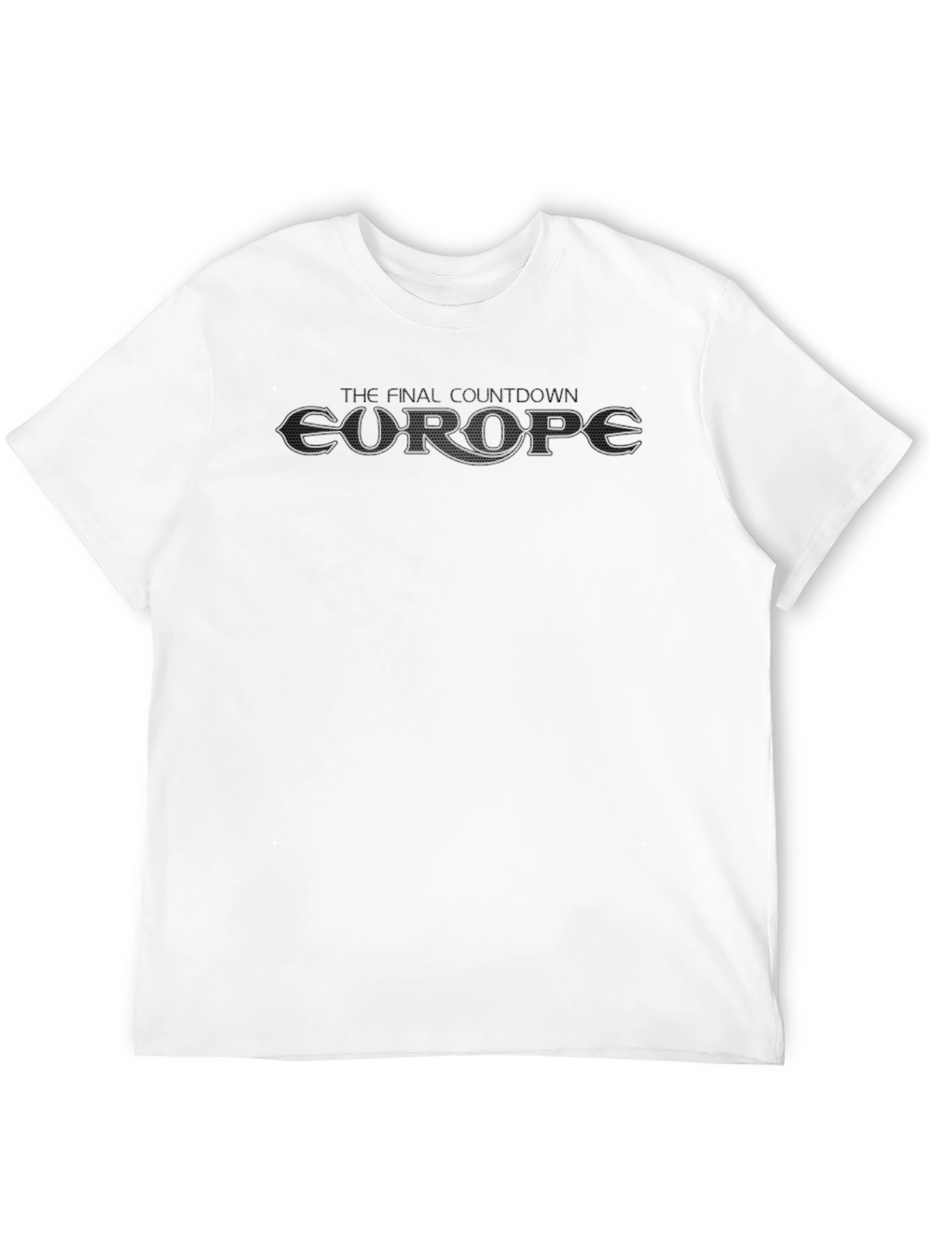 Europe The Final Countdown Black T-Shirt