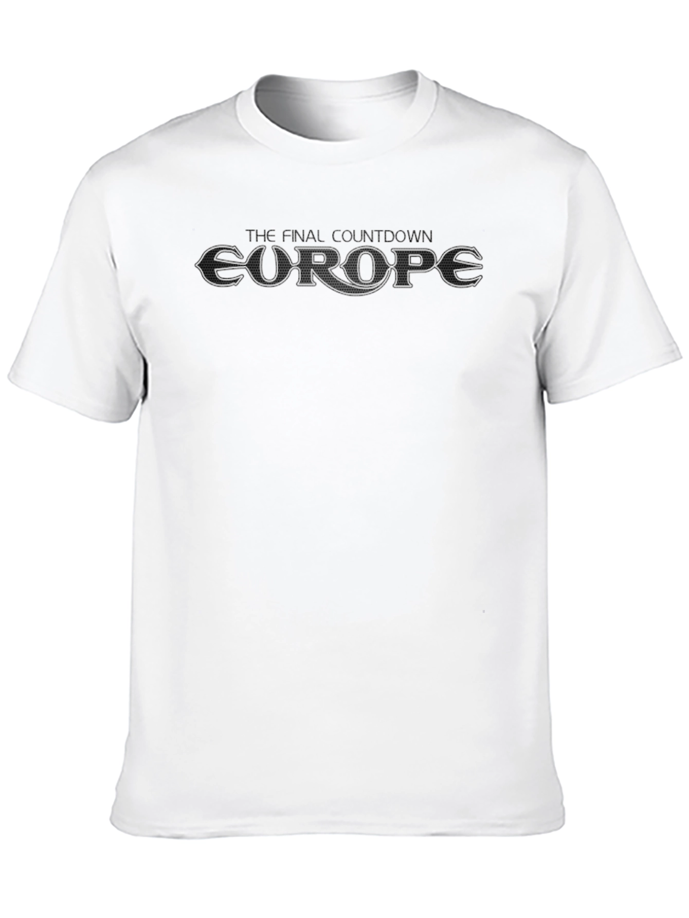 Europe The Final Countdown Black T-Shirt