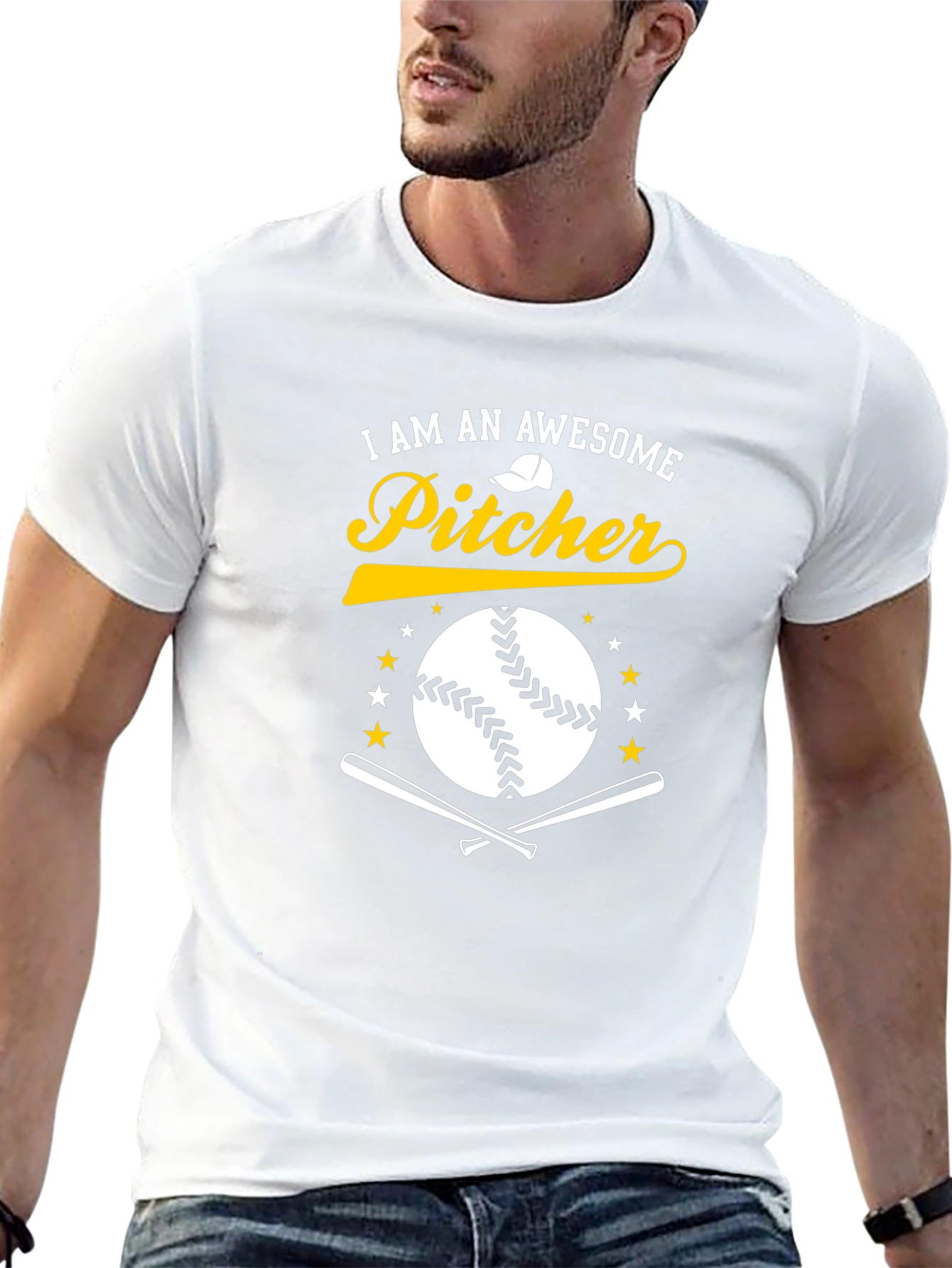 Awesome Pitcher Baseball T-Shirt