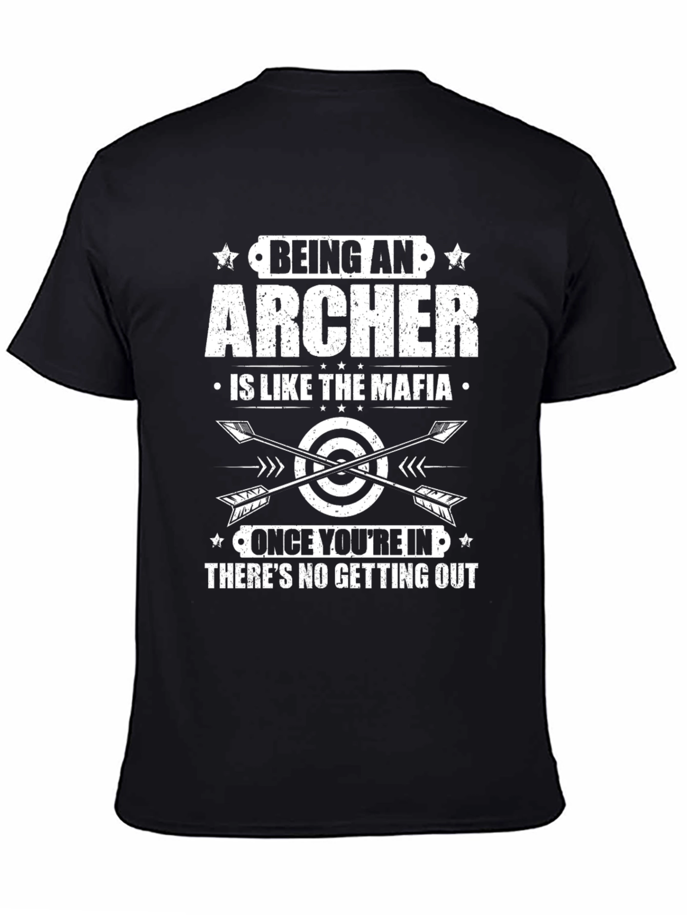 Archer Mafia T-Shirt - Funny Archery Gift