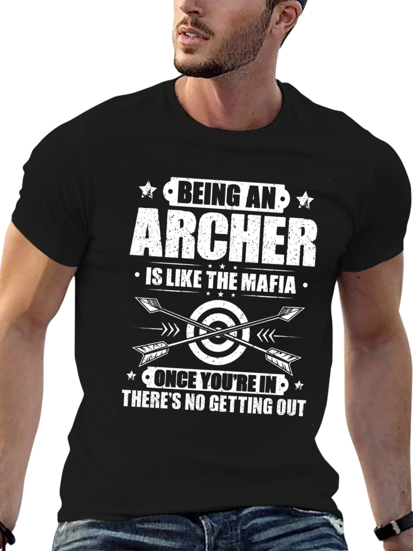 Archer Mafia T-Shirt - Funny Archery Gift
