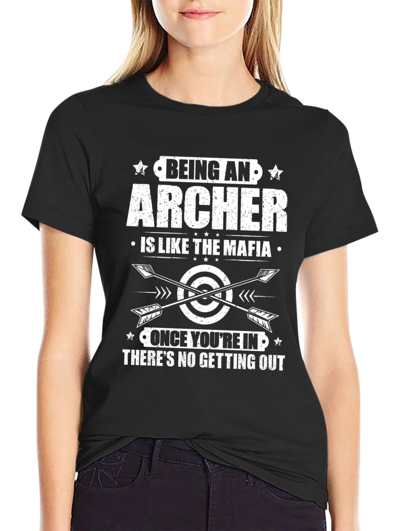 Archer Mafia T-Shirt - Funny Archery Gift