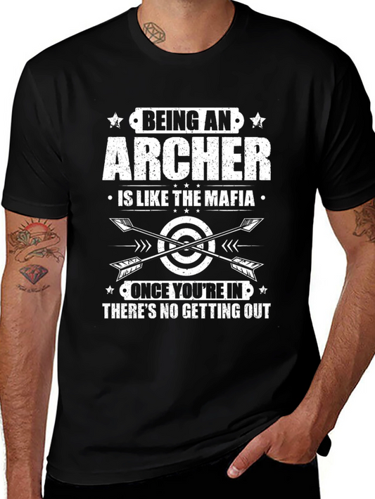 Archer Mafia T-Shirt - Funny Archery Gift