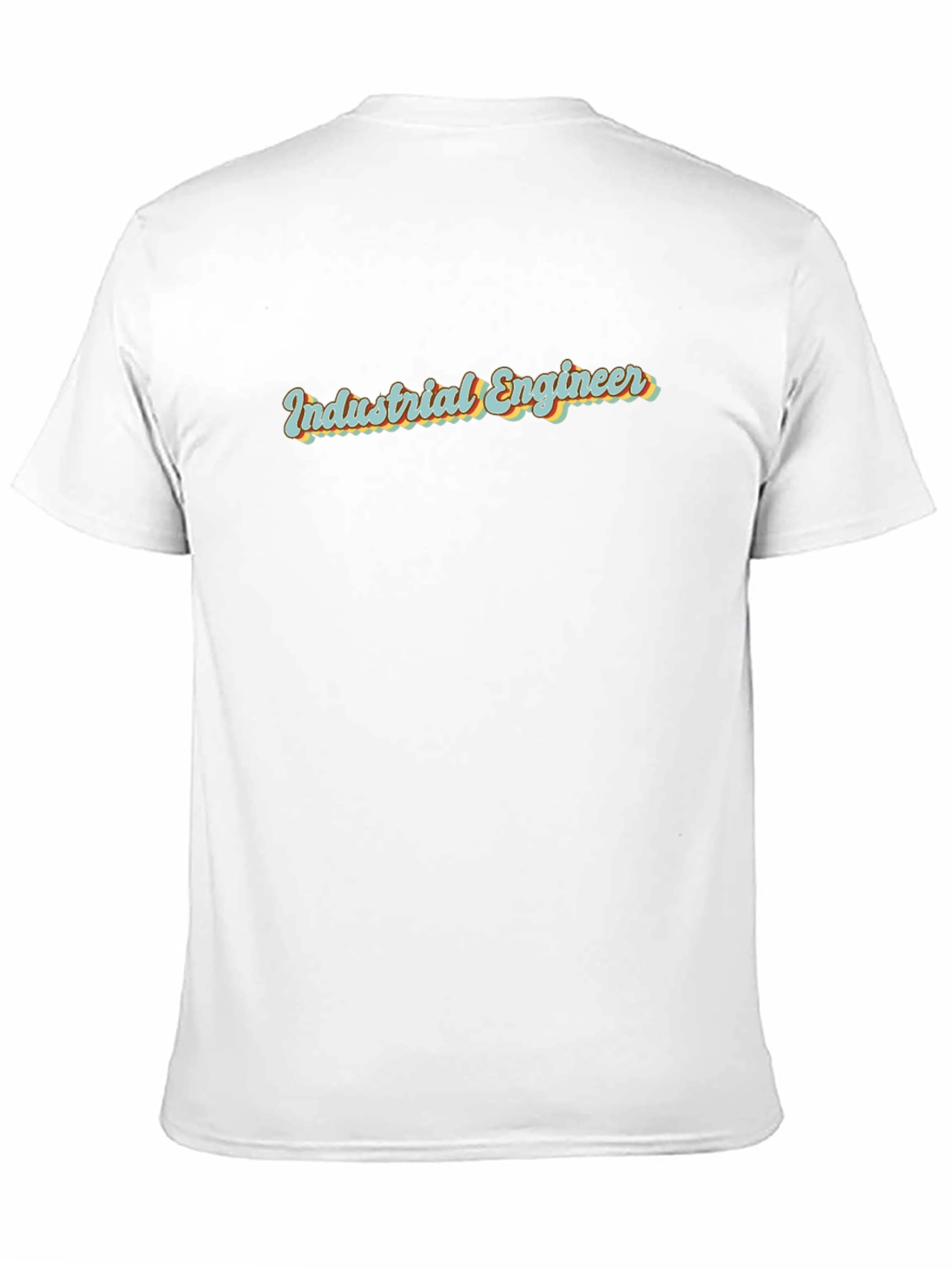 Industrial Engineer Retro Black T-Shirt