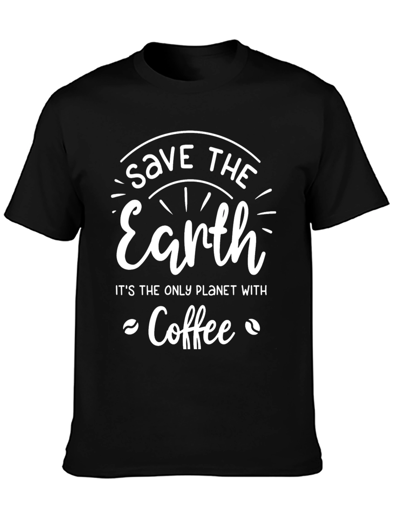 Save the Earth Coffee T-Shirt