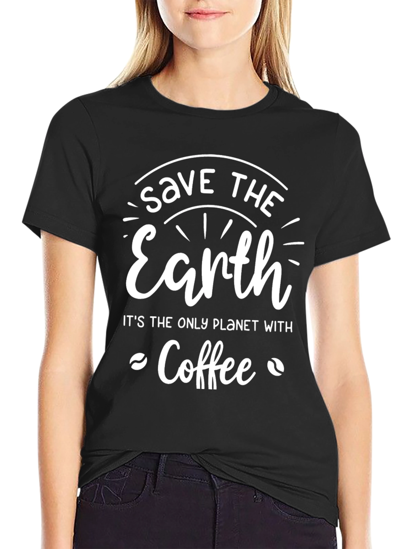 Save the Earth Coffee T-Shirt