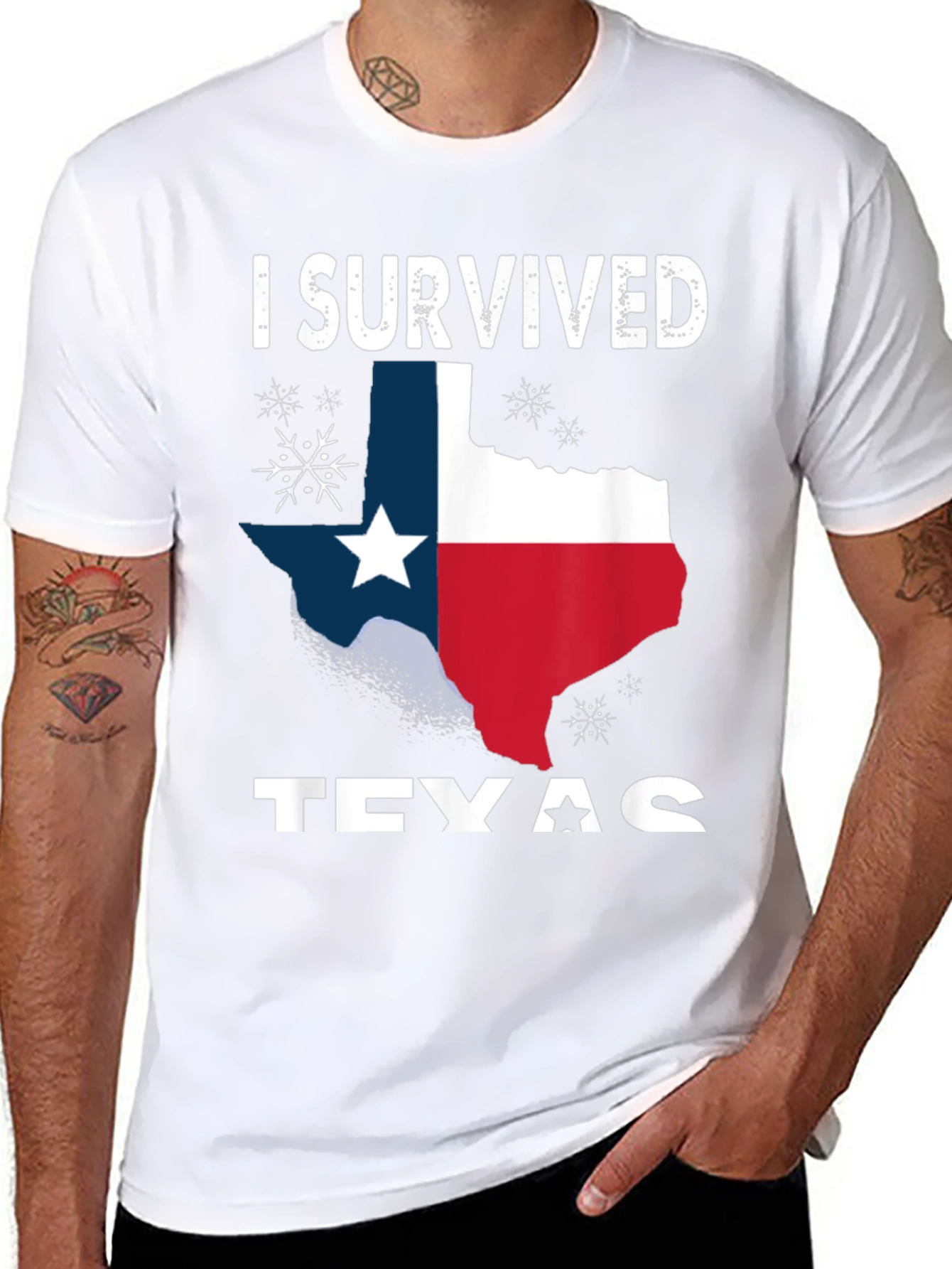 I Survived Texas Graphic Tee