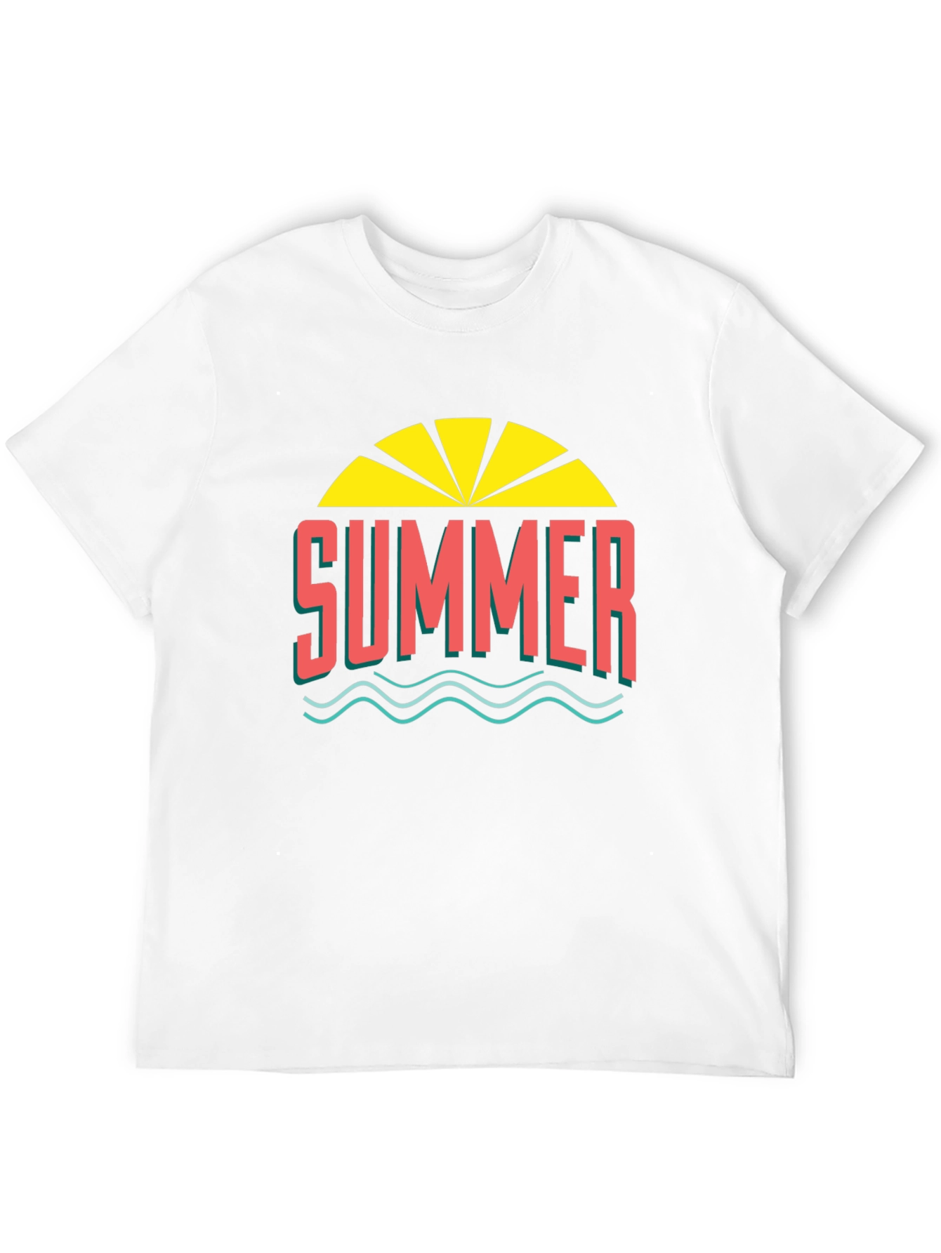 Summer Graphic Tee - Black