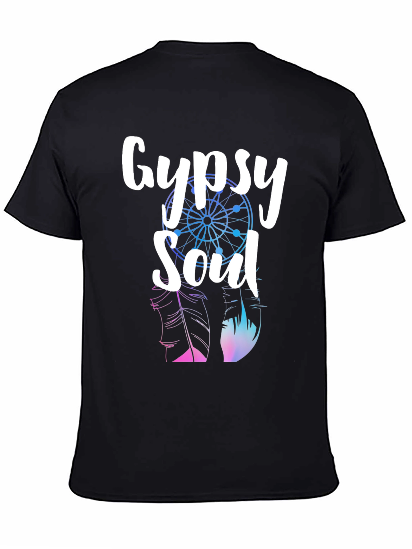 Gypsy Soul Graphic T-Shirt - Black