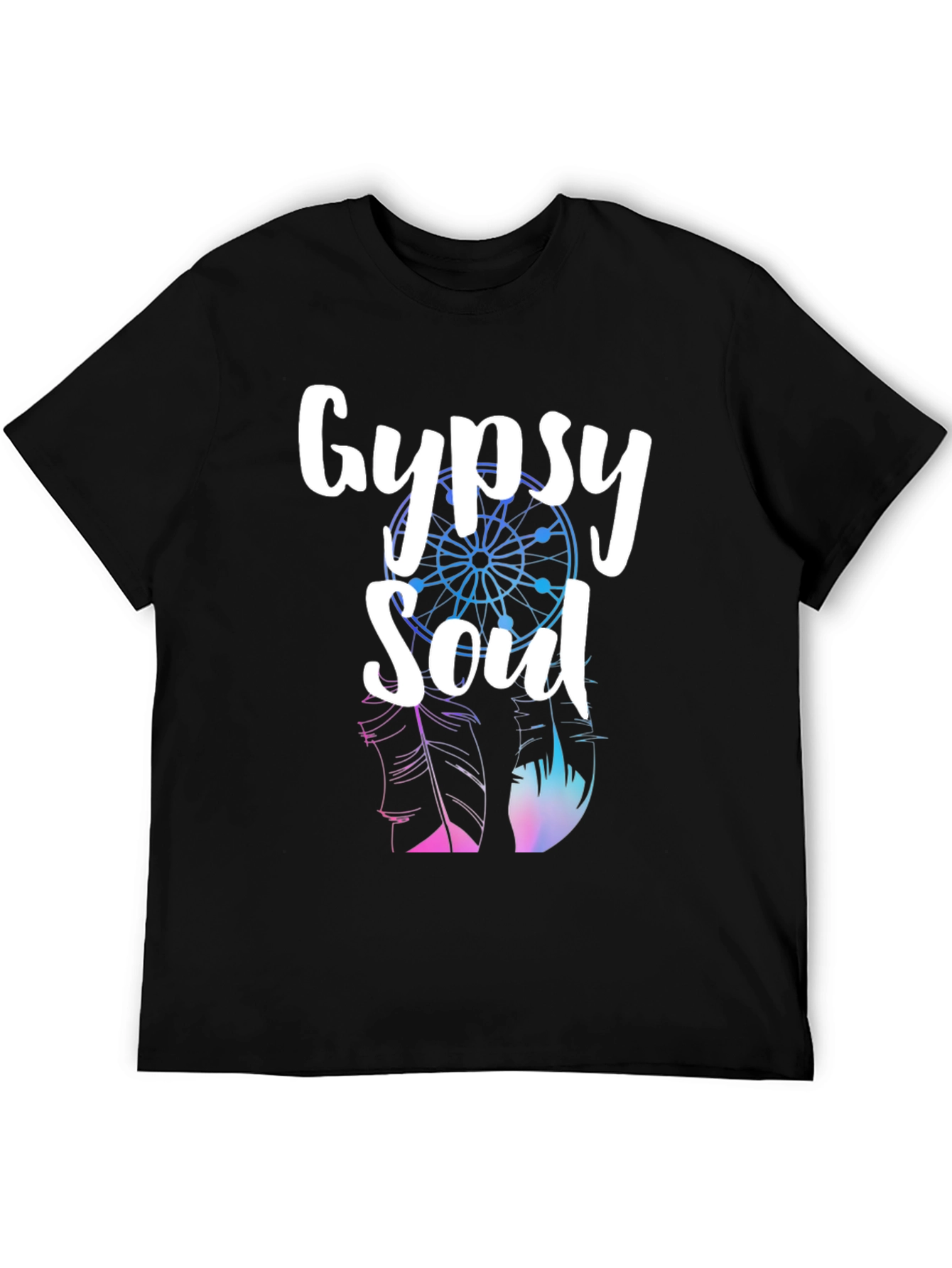 Gypsy Soul Graphic T-Shirt - Black