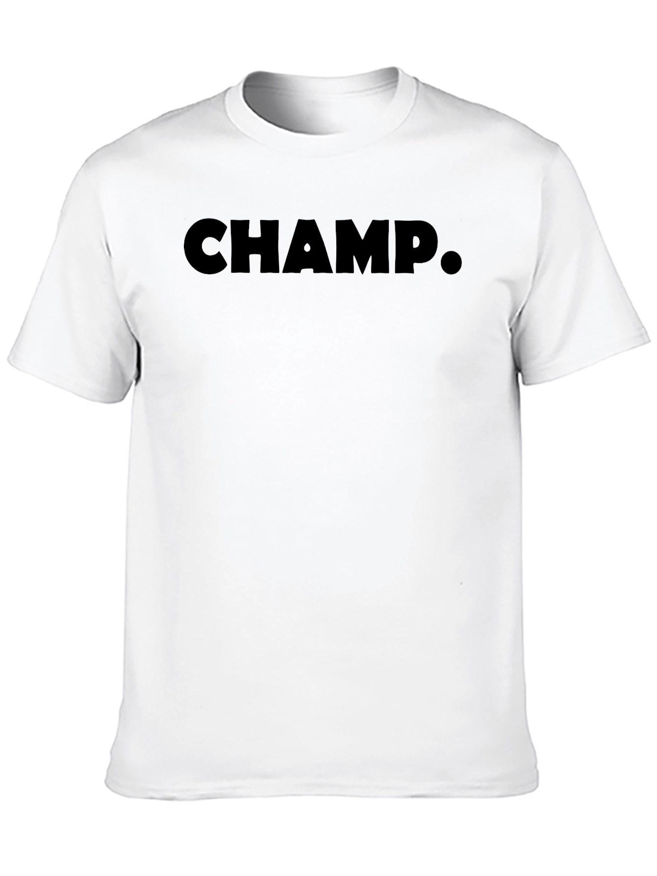 CHAMP. Graphic Tee - Bold Minimalist Design