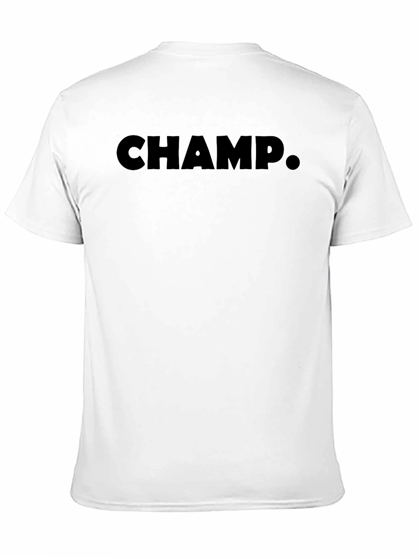 CHAMP. Graphic Tee - Bold Minimalist Design
