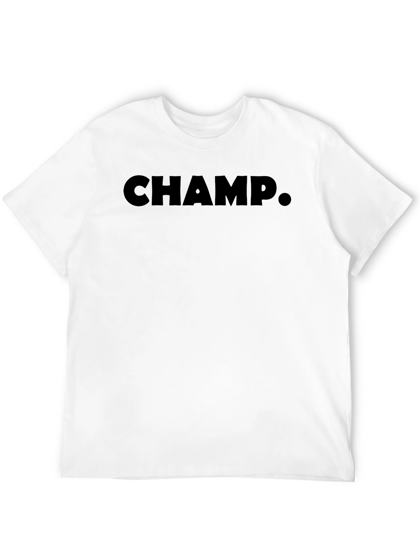 CHAMP. Graphic Tee - Bold Minimalist Design
