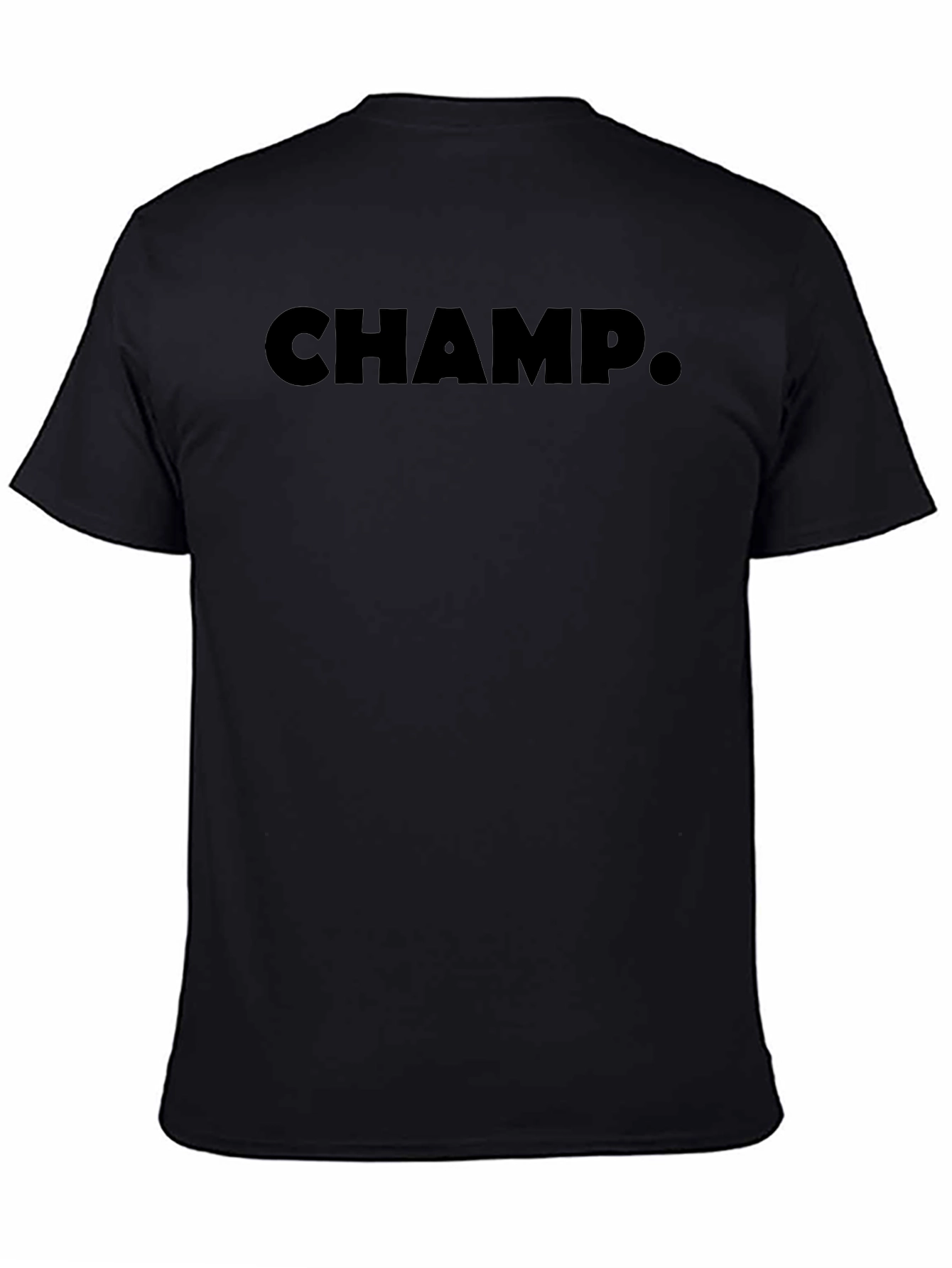 CHAMP. Graphic Tee - Bold Minimalist Design