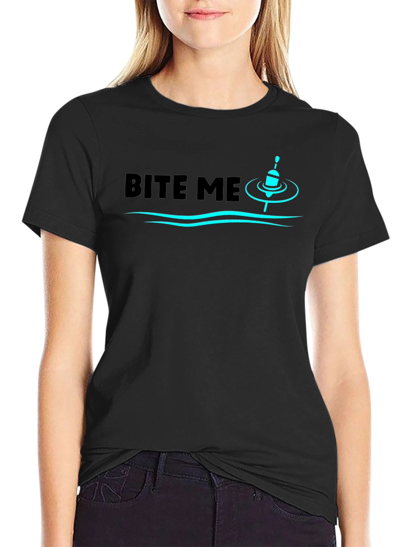 Bite Me Fishing T-Shirt - Angler Humor Tee
