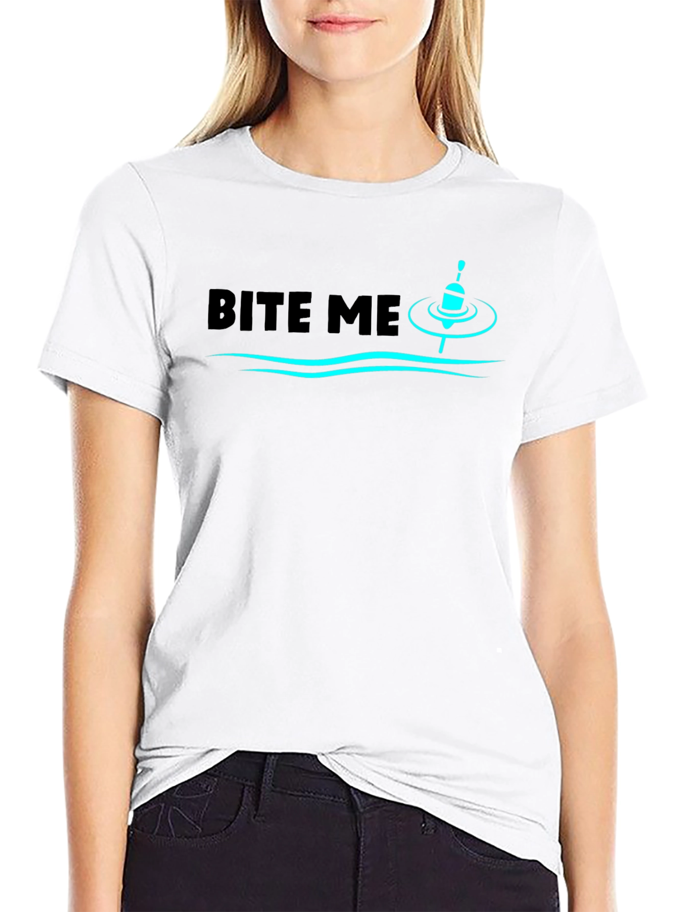 Bite Me Fishing T-Shirt - Angler Humor Tee