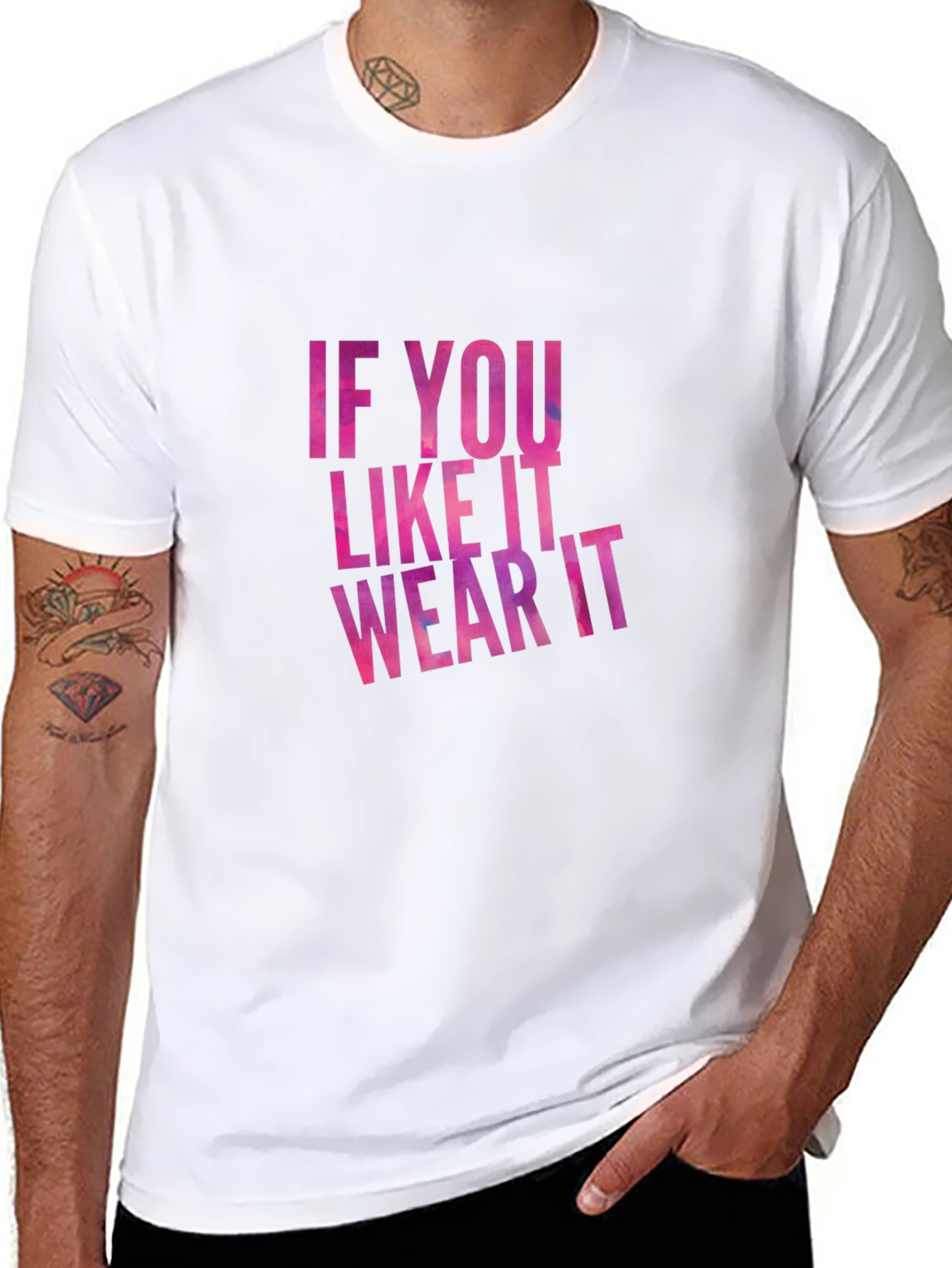 Trendy If You Like It Wear It Graphic Tee