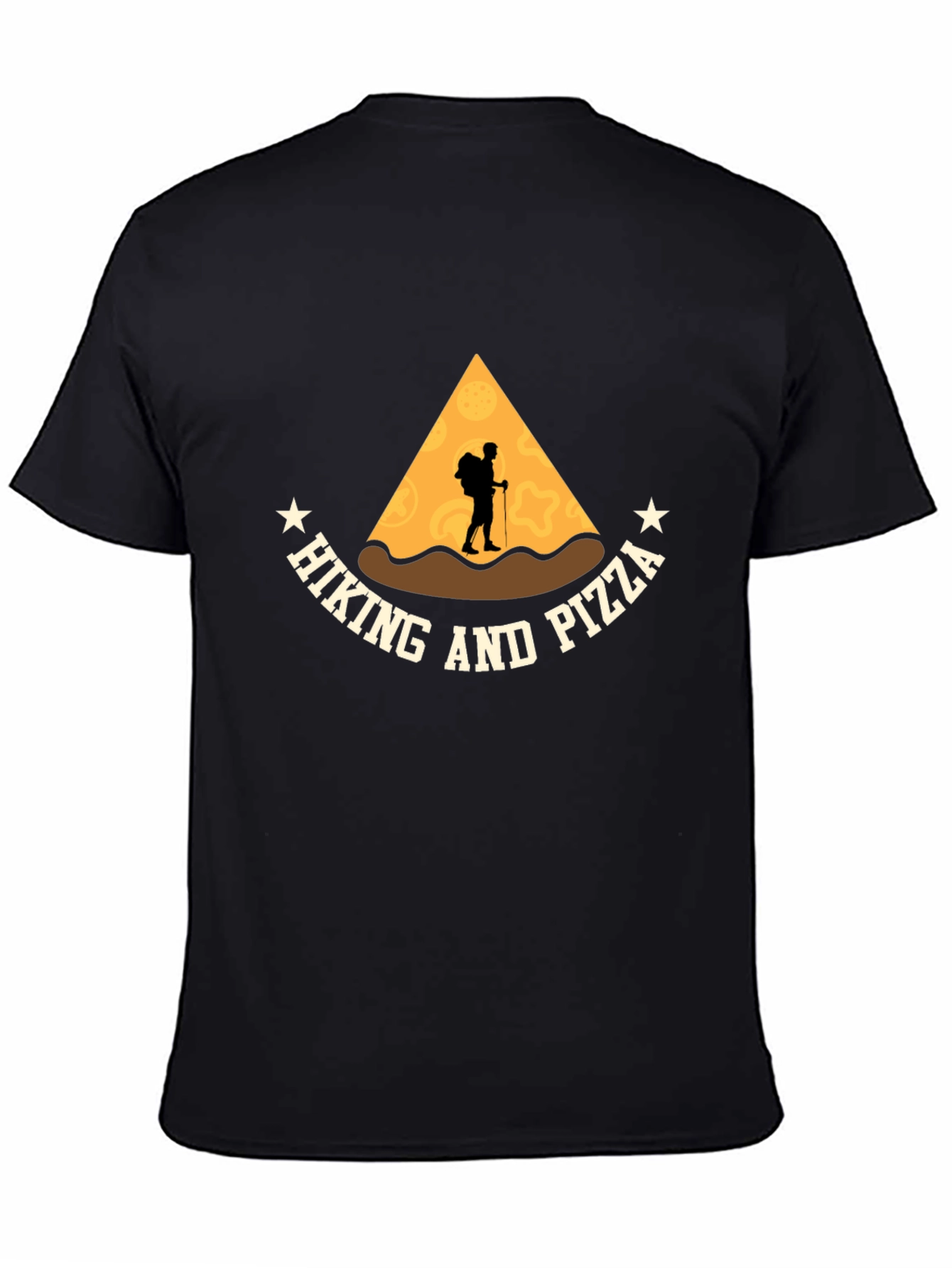 Hiking and Pizza Graphic Tee