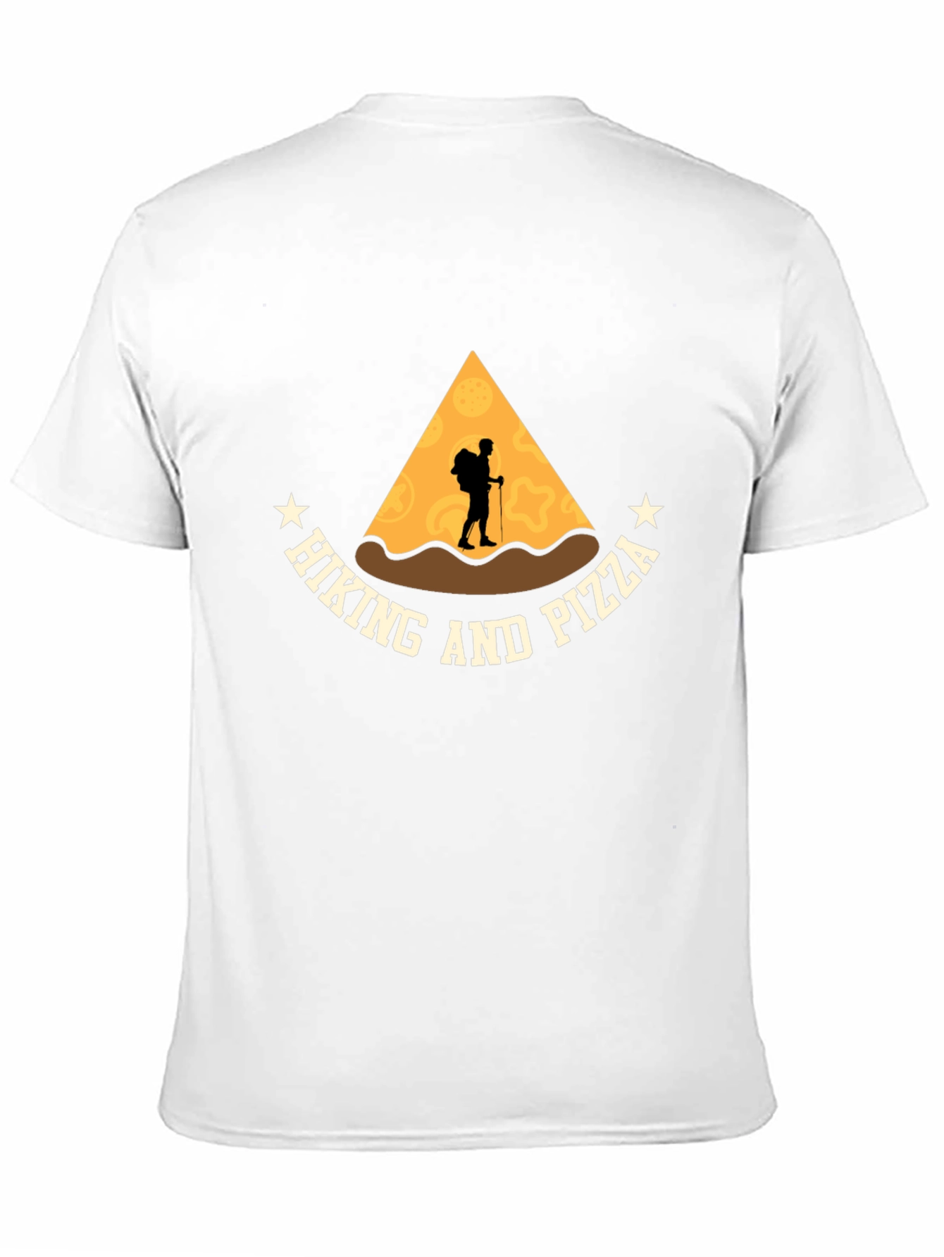 Hiking and Pizza Graphic Tee