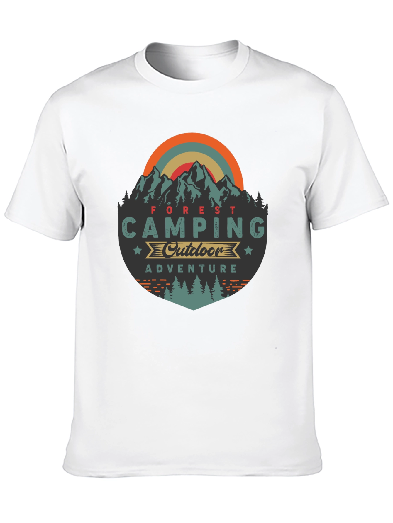 Camping Outdoor Adventure Graphic Tee