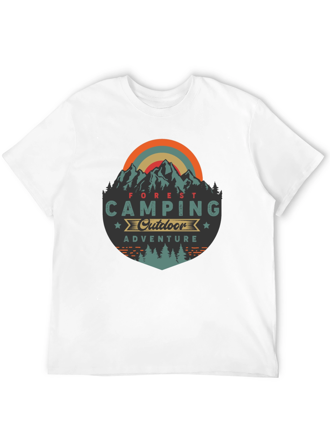 Camping Outdoor Adventure Graphic Tee