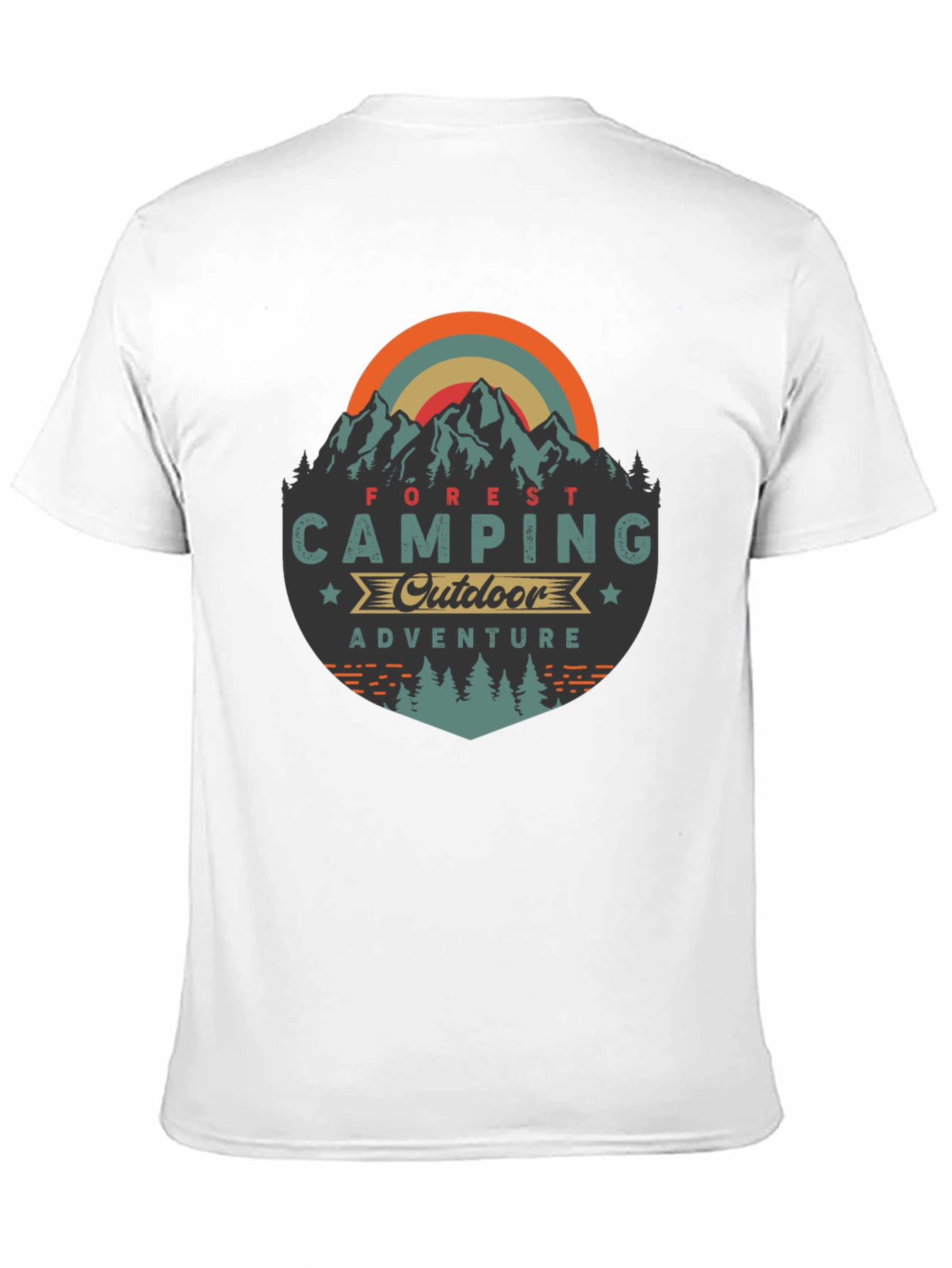 Camping Outdoor Adventure Graphic Tee