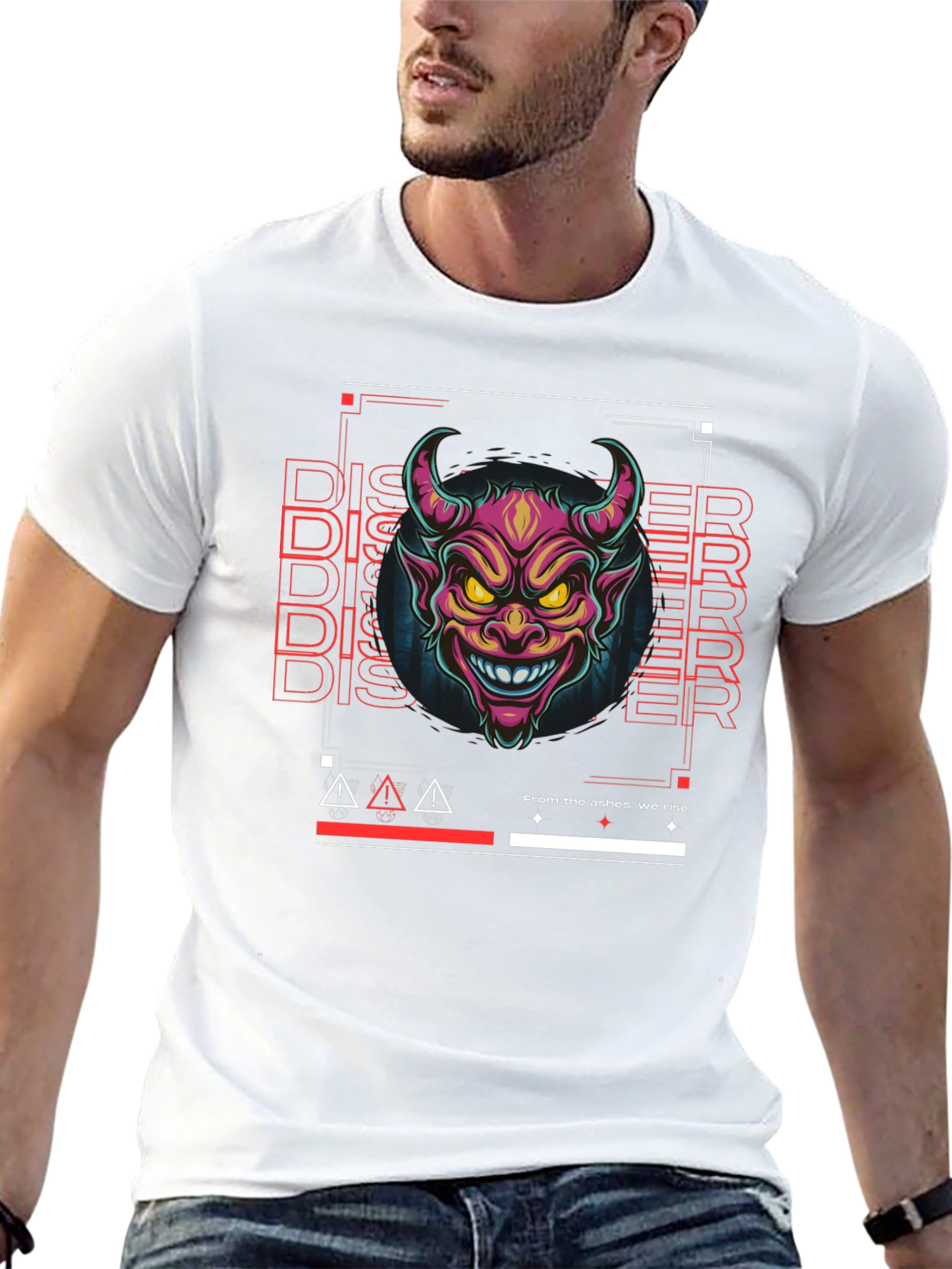 Disorder Devil Graphic Tee - Rise From Ashes