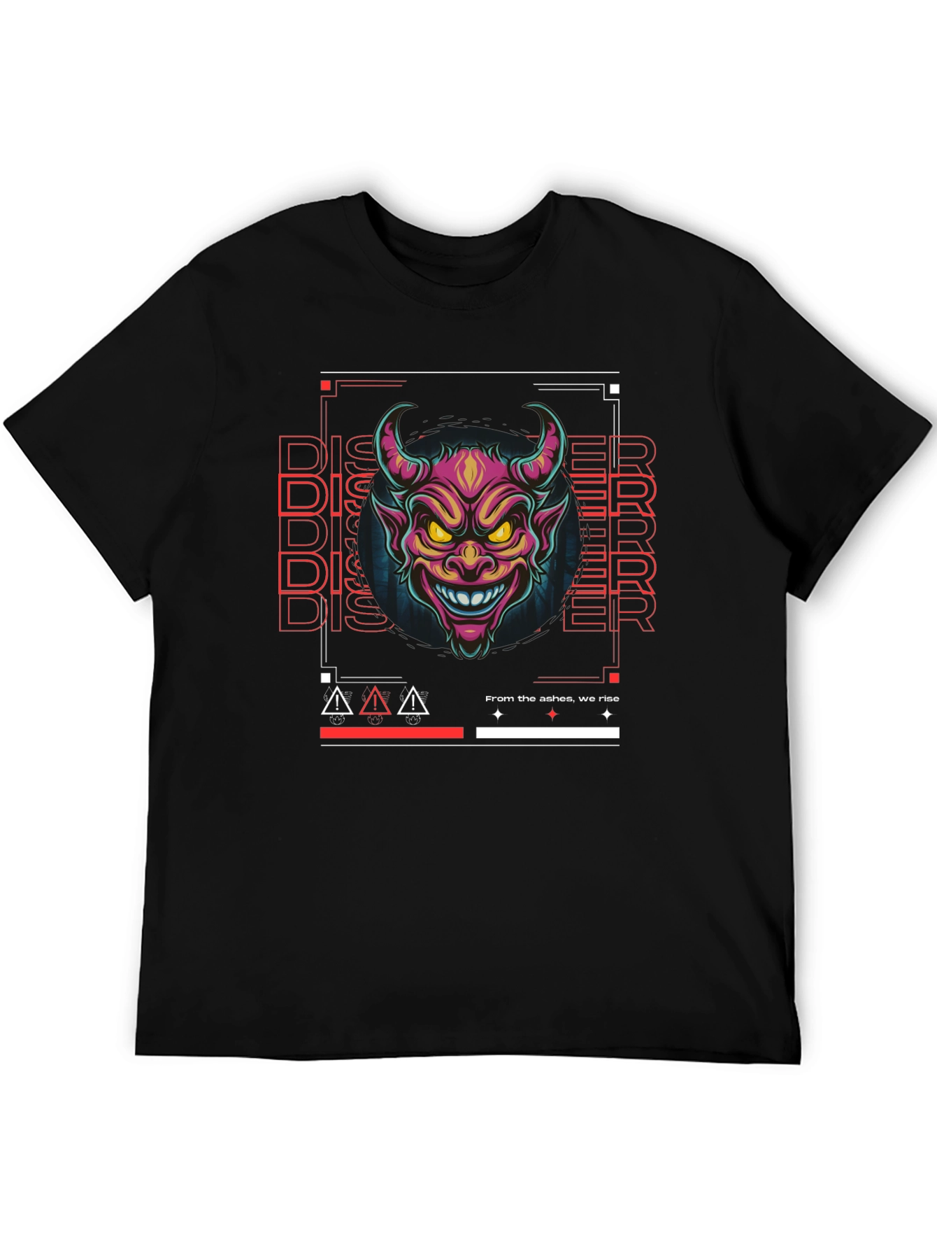 Disorder Devil Graphic Tee - Rise From Ashes