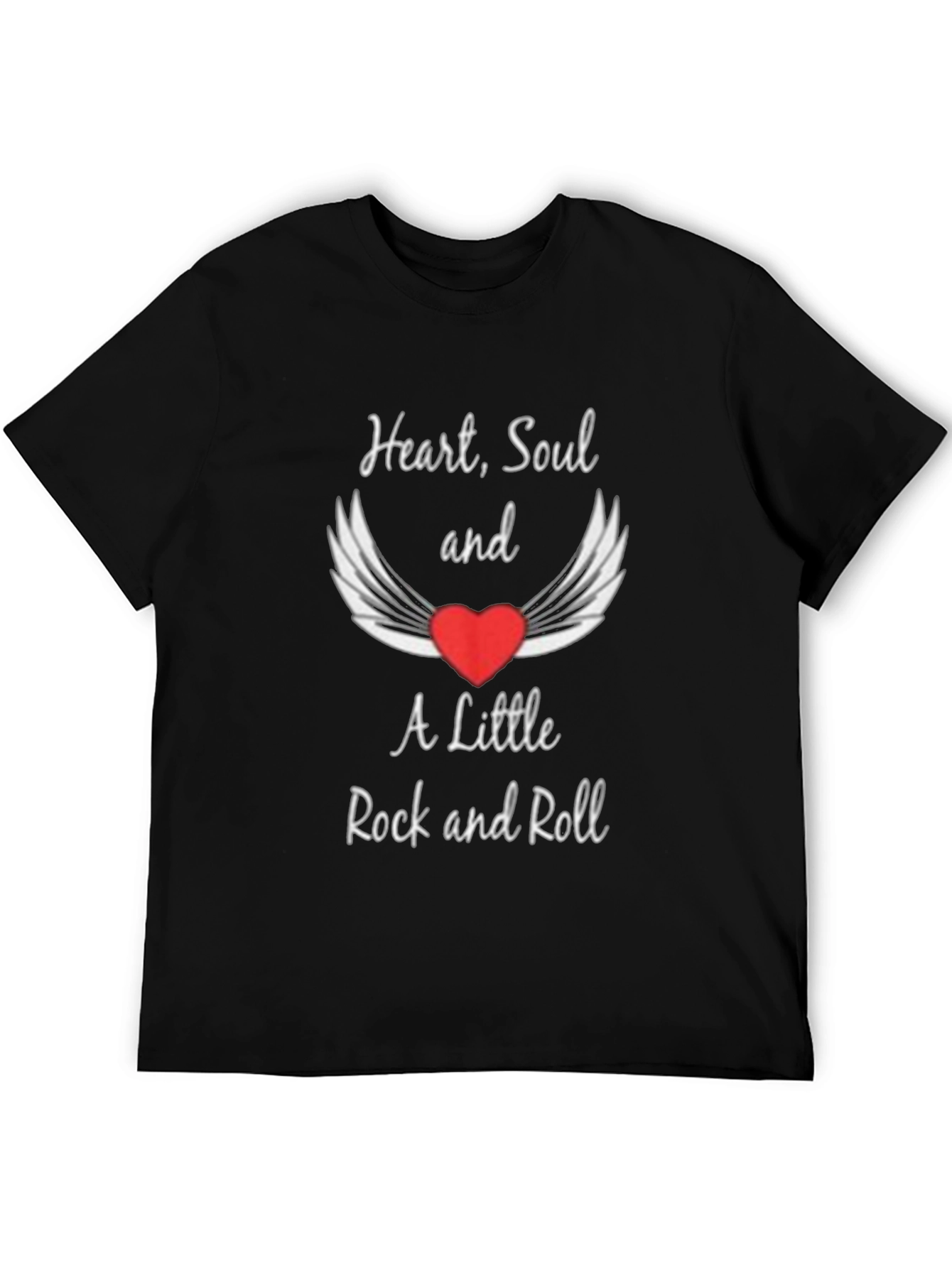 Heart Soul and Rock n Roll Graphic Tee