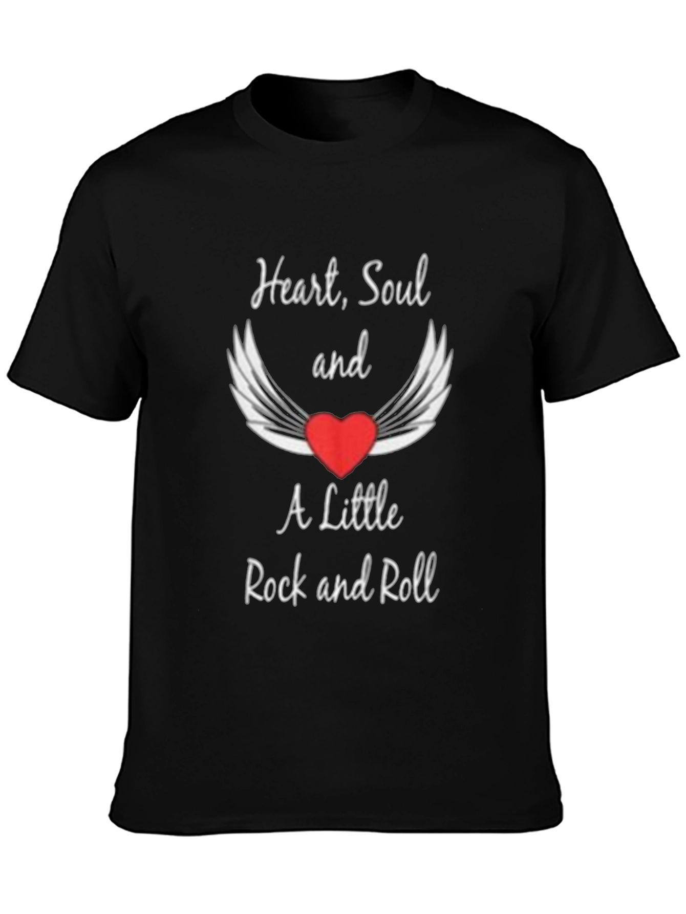 Heart Soul and Rock n Roll Graphic Tee