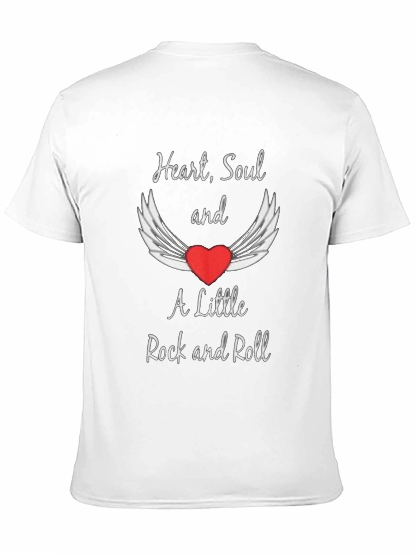 Heart Soul and Rock n Roll Graphic Tee