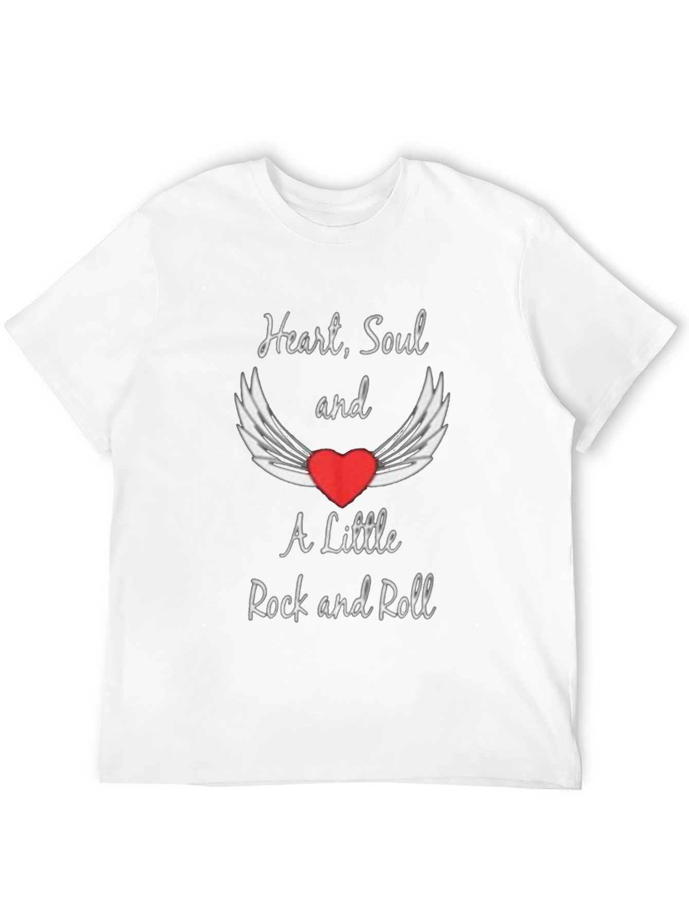 Heart Soul and Rock n Roll Graphic Tee