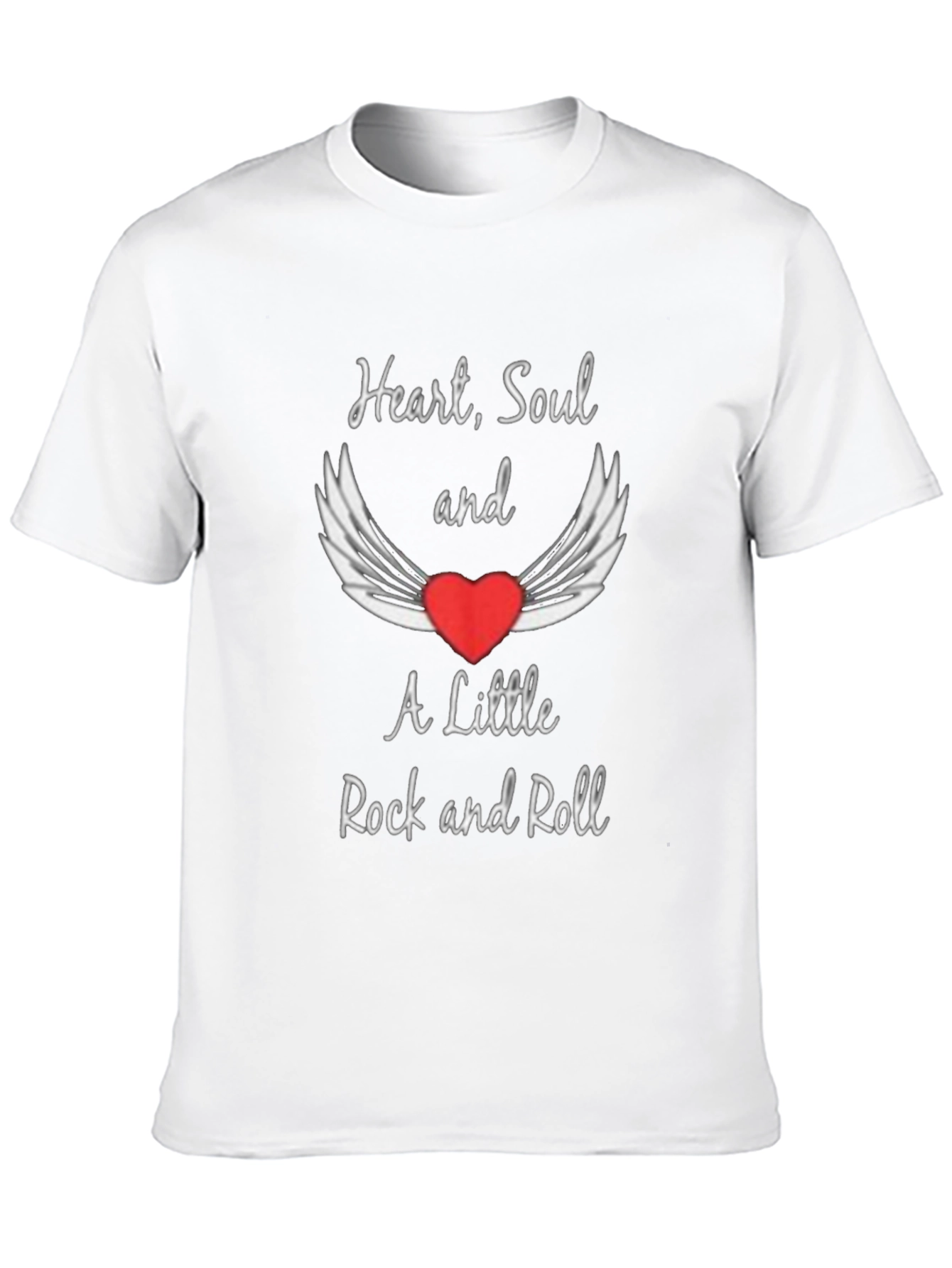 Heart Soul and Rock n Roll Graphic Tee