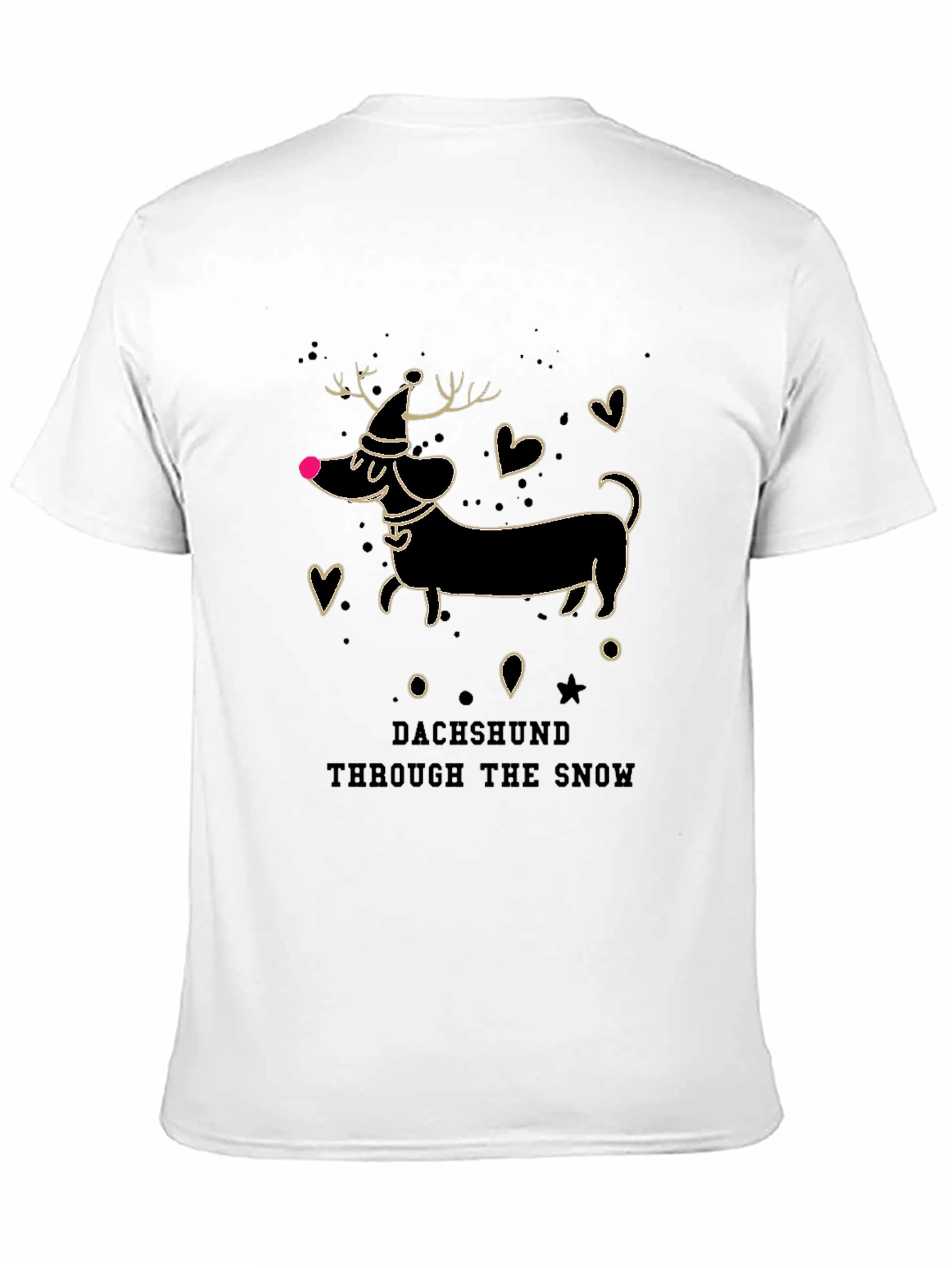 Dachshund Through the Snow Tee